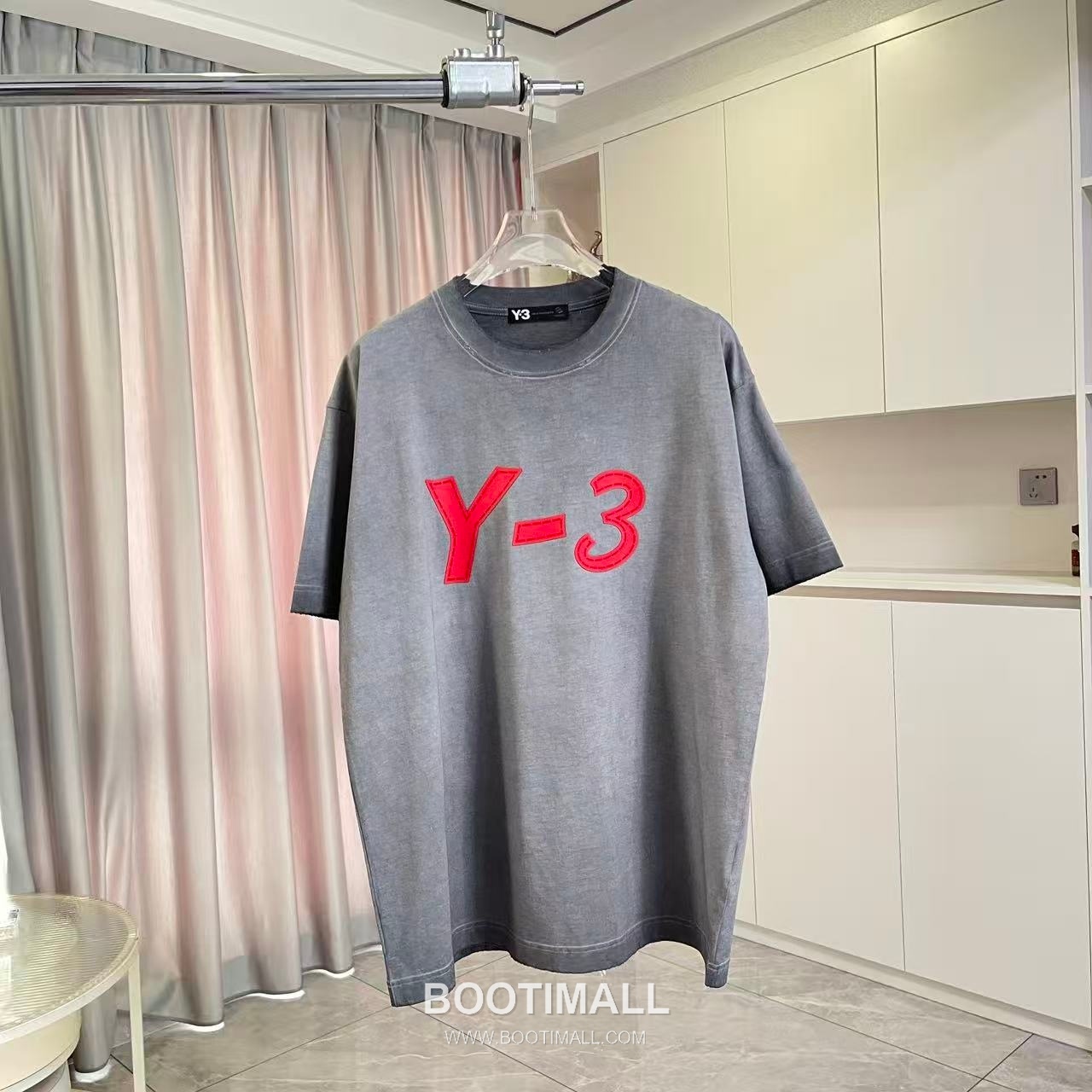 Y-3 2026 S/S Cotton Distressed Washed Logo T-Shirt 와이쓰리 2026SS 코튼 디스트로이드 워싱 로고 티셔츠 1