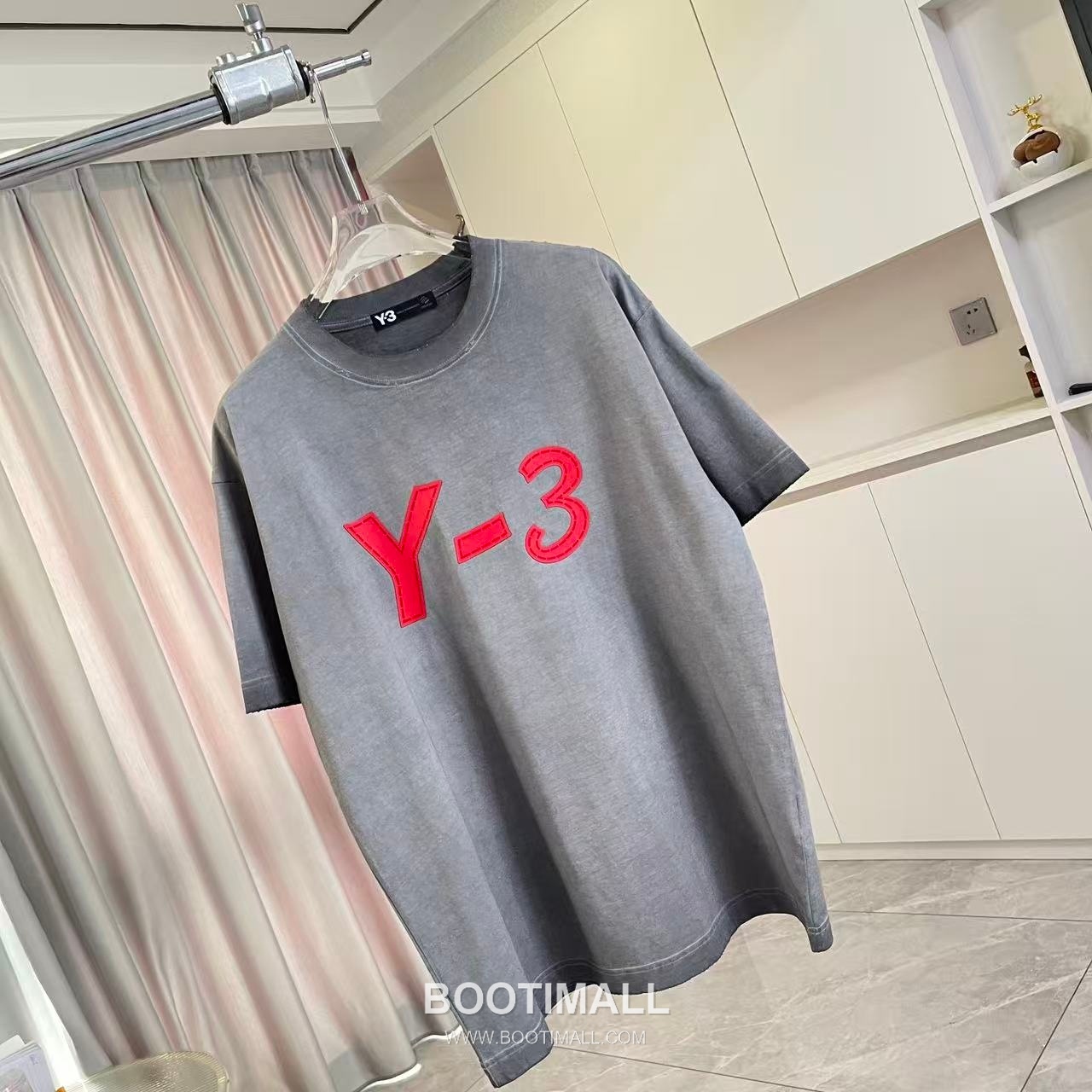 Y-3 2026 S/S Cotton Distressed Washed Logo T-Shirt 와이쓰리 2026SS 코튼 디스트로이드 워싱 로고 티셔츠 2