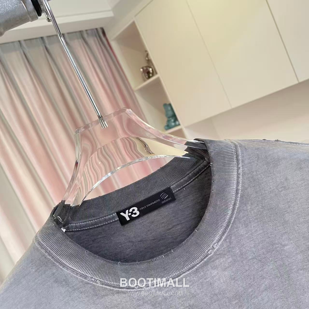 Y-3 2026 S/S Cotton Distressed Washed Logo T-Shirt 와이쓰리 2026SS 코튼 디스트로이드 워싱 로고 티셔츠 4