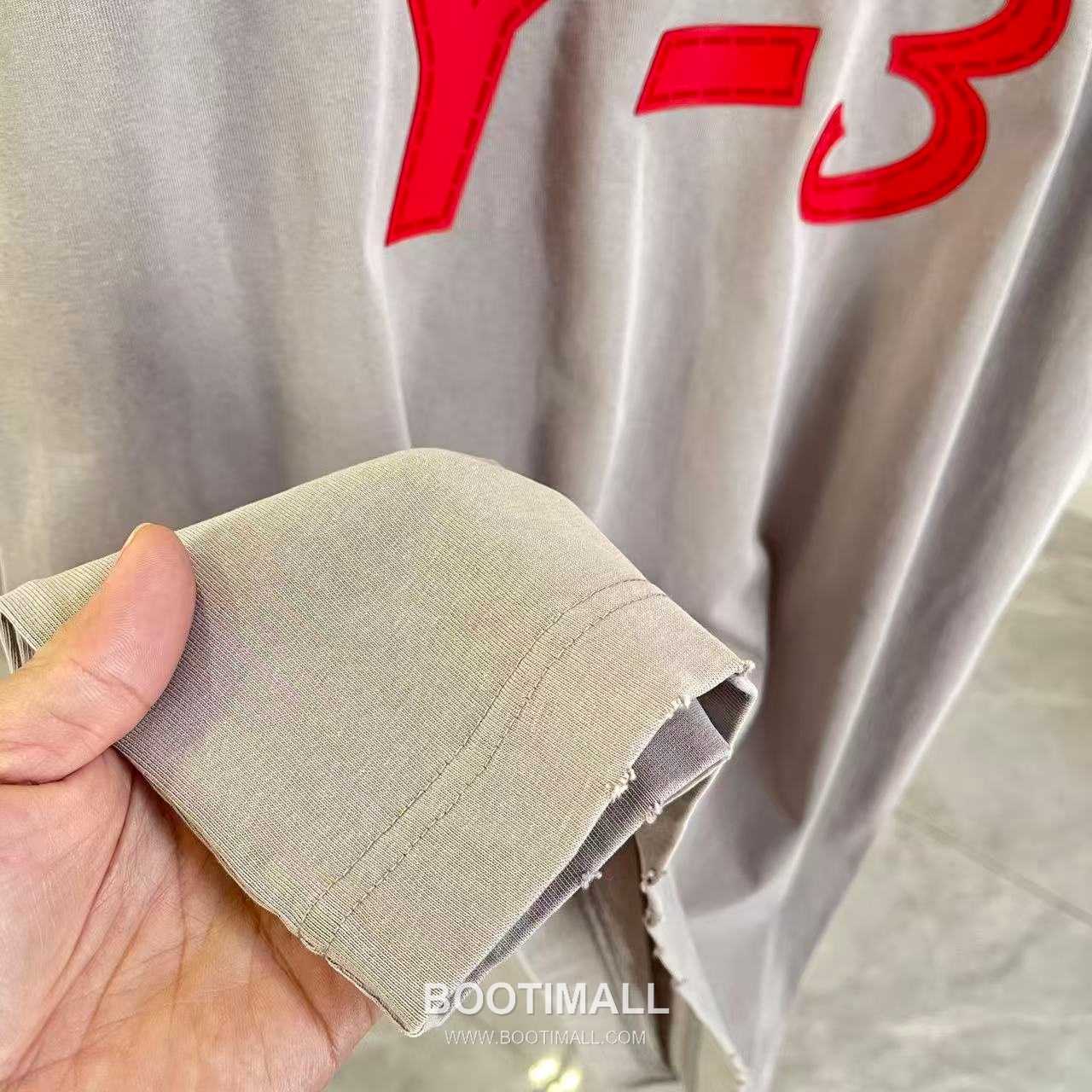 Y-3 2026 S/S Cotton Distressed Washed Logo T-Shirt 와이쓰리 2026SS 코튼 디스트로이드 워싱 로고 티셔츠 9