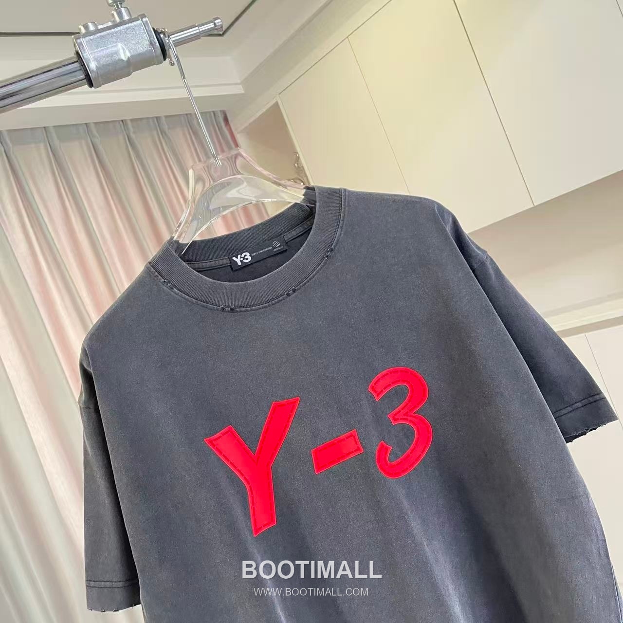 Y-3 2026 S/S Cotton Distressed Washed Logo T-Shirt 와이쓰리 2026SS 코튼 디스트로이드 워싱 로고 티셔츠 3