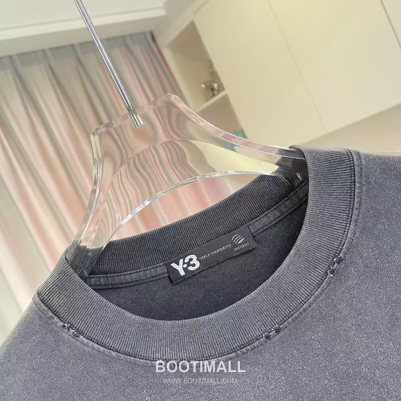 Y-3 2026 S/S Cotton Distressed Washed Logo T-Shirt 와이쓰리 2026SS 코튼 디스트로이드 워싱 로고 티셔츠 4