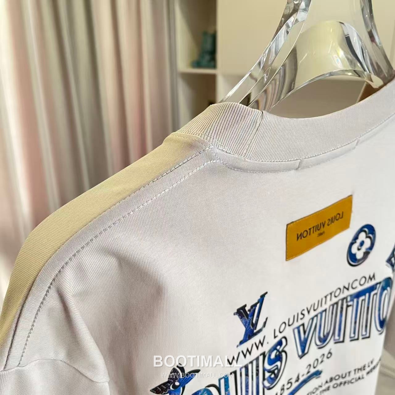 Louis Vuitton 2026 S/S Cotton Letter Logo Print T-Shirt 루이비통 2026SS 코튼 레터 로고 프린트 티셔츠 8