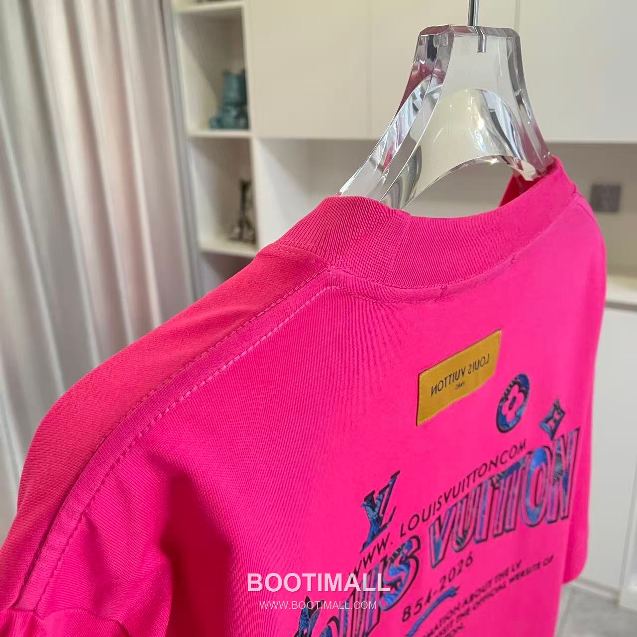 Louis Vuitton 2026 S/S Cotton Letter Logo Print T-Shirt 루이비통 2026SS 코튼 레터 로고 프린트 티셔츠 8