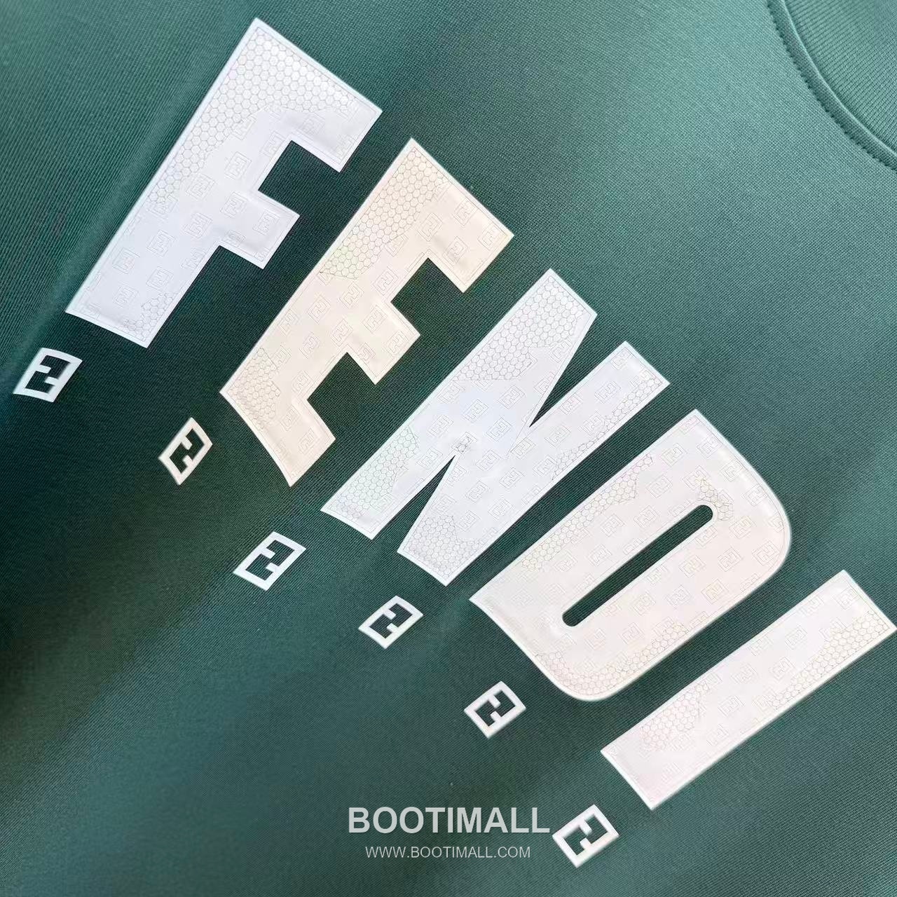 Fendi 2026 S/S Cotton Silicone Logo T-Shirt 펜디 2026SS 코튼 실리콘 로고 티셔츠 6