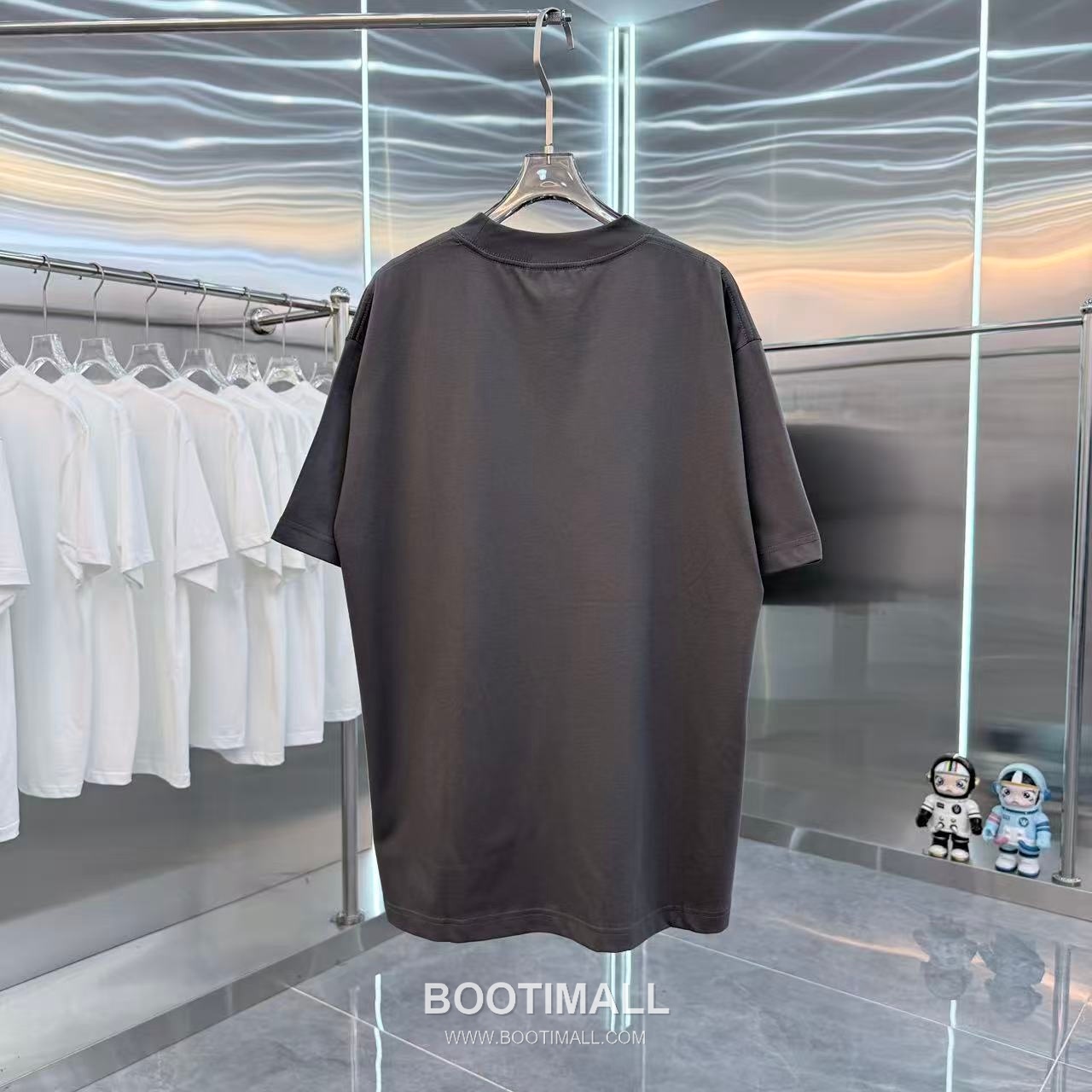 Balenciaga 2026 S/S Cotton Silicone Logo T-Shirt 발렌시아가 2026SS 코튼 실리콘 로고 티셔츠 8