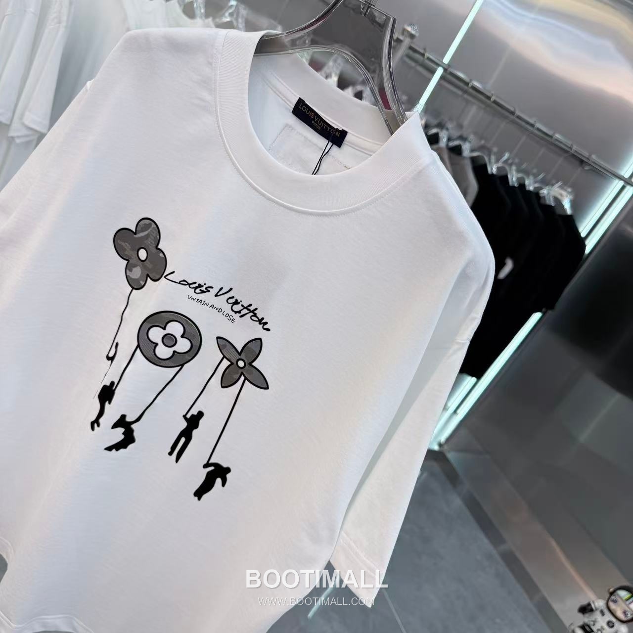 Louis Vuitton 2026 S/S Cotton Silicone Logo T-Shirt 루이비통 2026SS 코튼 실리콘 로고 티셔츠 4