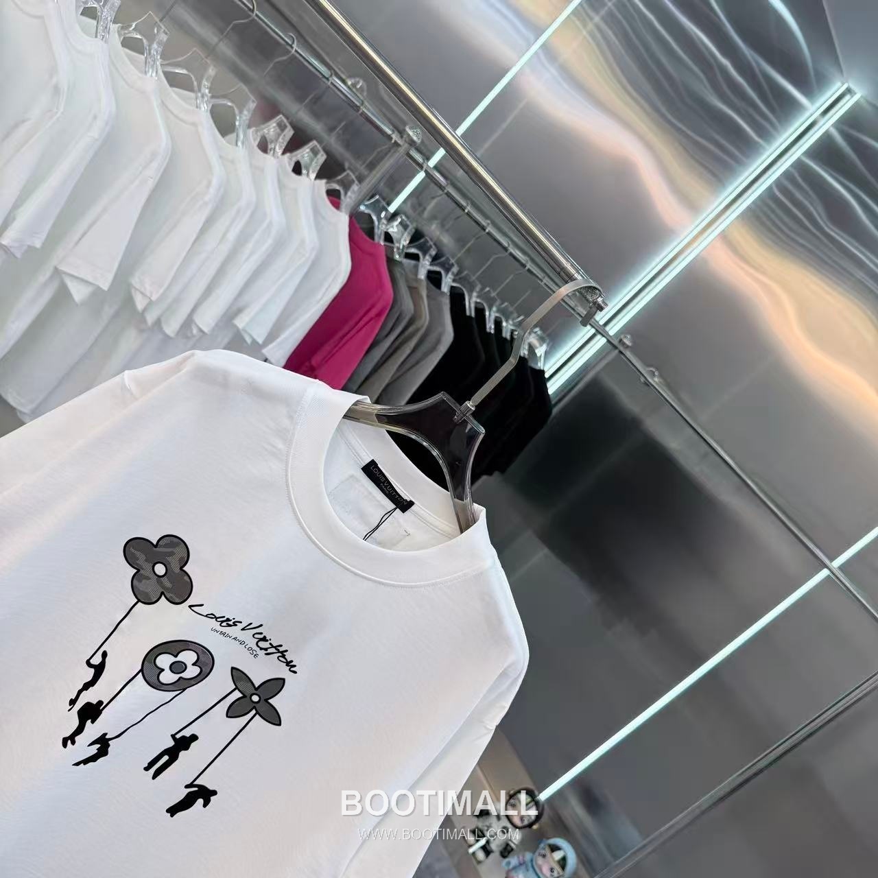 Louis Vuitton 2026 S/S Cotton Silicone Logo T-Shirt 루이비통 2026SS 코튼 실리콘 로고 티셔츠 7