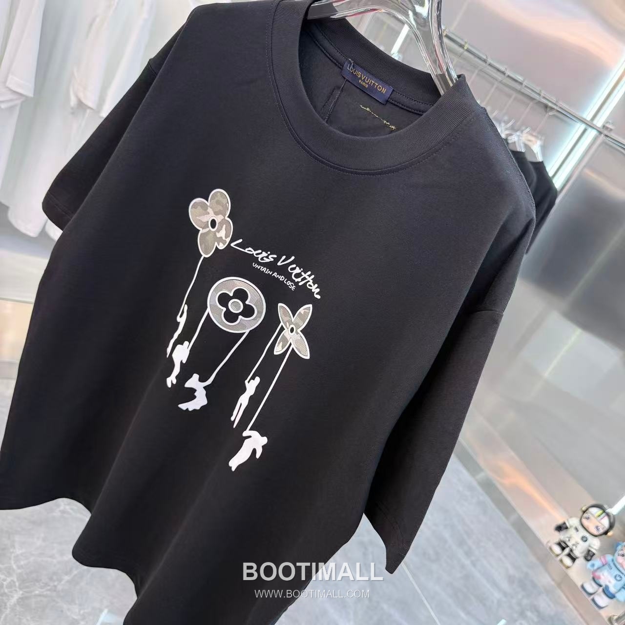Louis Vuitton 2026 S/S Cotton Silicone Logo T-Shirt 루이비통 2026SS 코튼 실리콘 로고 티셔츠 4