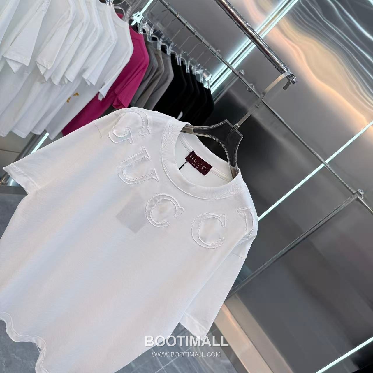 Gucci 2026 S/S Cotton Patch Embroidery T-Shirt 구찌 2026SS 코튼 패치 자수 티셔츠 3