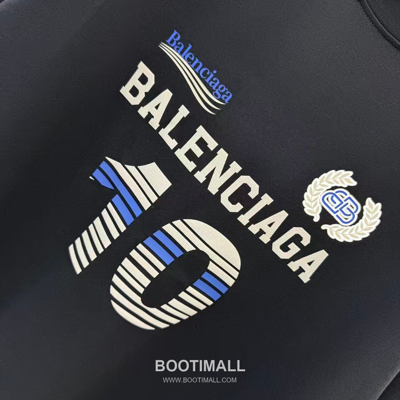 Balenciaga 2026 S/S Cotton Distressed Washed 3D Gel Logo T-Shirt 발렌시아가 2026SS 코튼 디스트로이드 워싱 3D 젤 로고 티셔츠 4