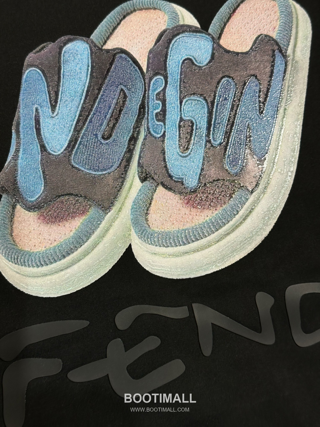 Fendi 2026 S/S Cotton Logo Design T-Shirt 펜디 2026SS 코튼 로고 디자인 티셔츠 4