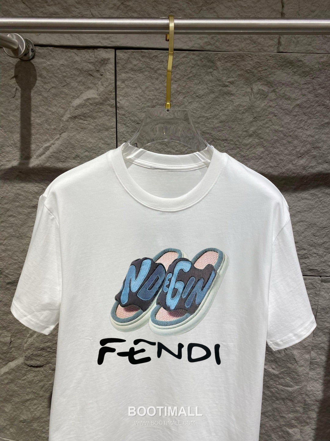 Fendi 2026 S/S Cotton Logo Design T-Shirt 펜디 2026SS 코튼 로고 디자인 티셔츠 7