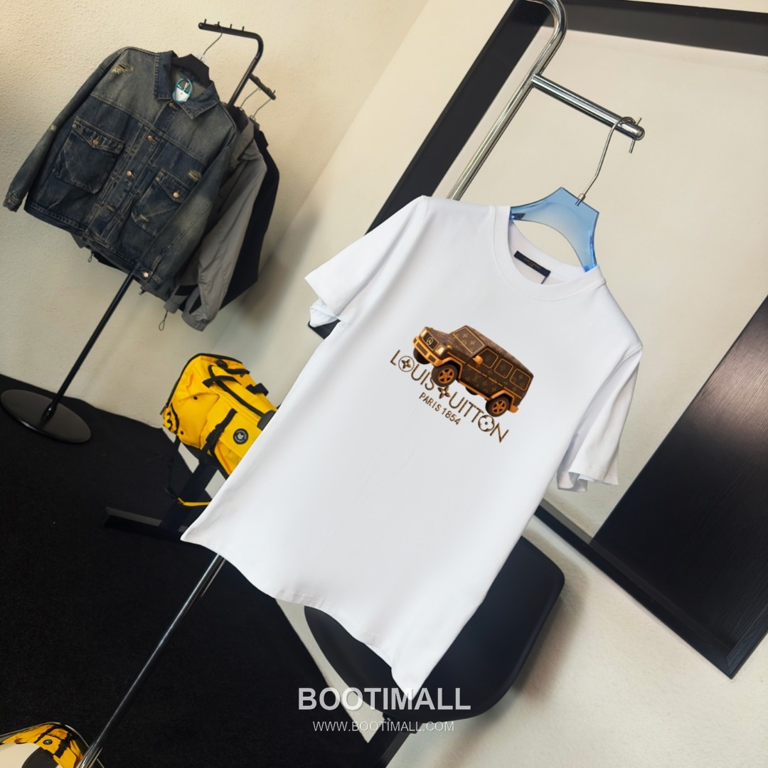 Louis Vuitton 2026 S/S Cotton Double-Yoke T-Shirt 루이비통 2026SS 코튼 더블 요크 티셔츠 12