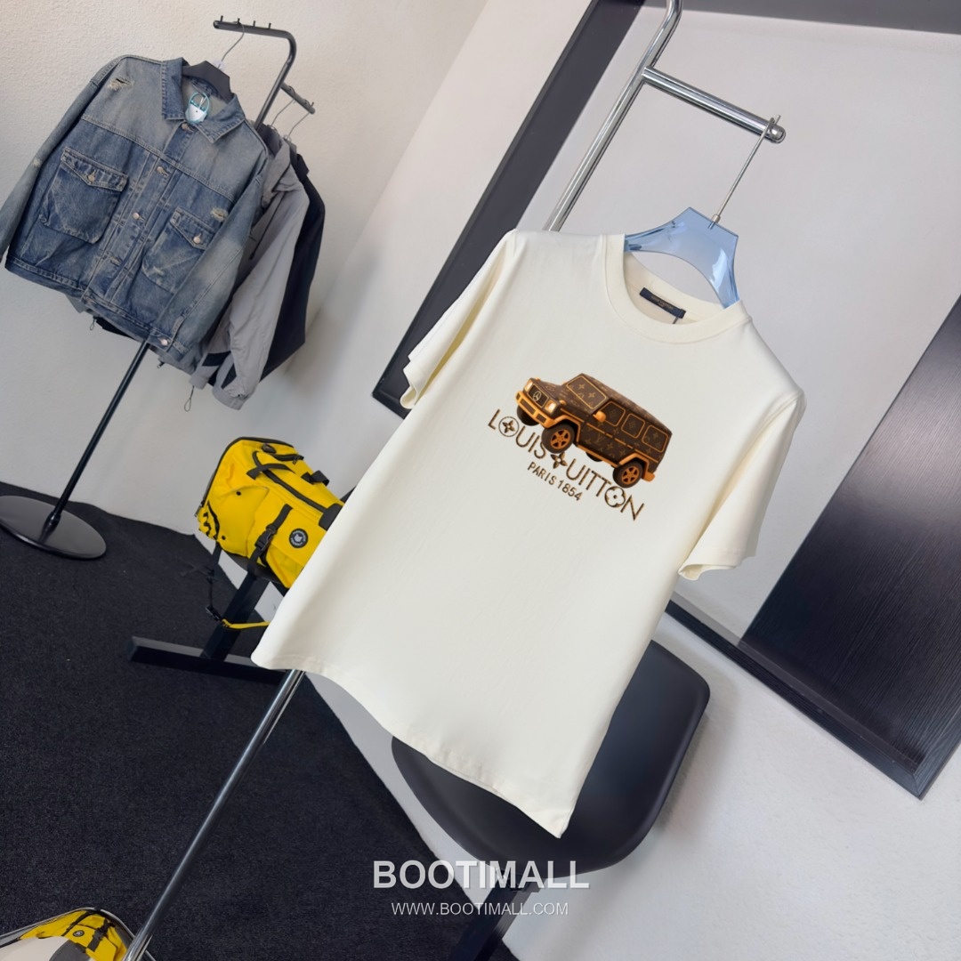 Louis Vuitton 2026 S/S Cotton Double-Yoke T-Shirt 루이비통 2026SS 코튼 더블 요크 티셔츠 3