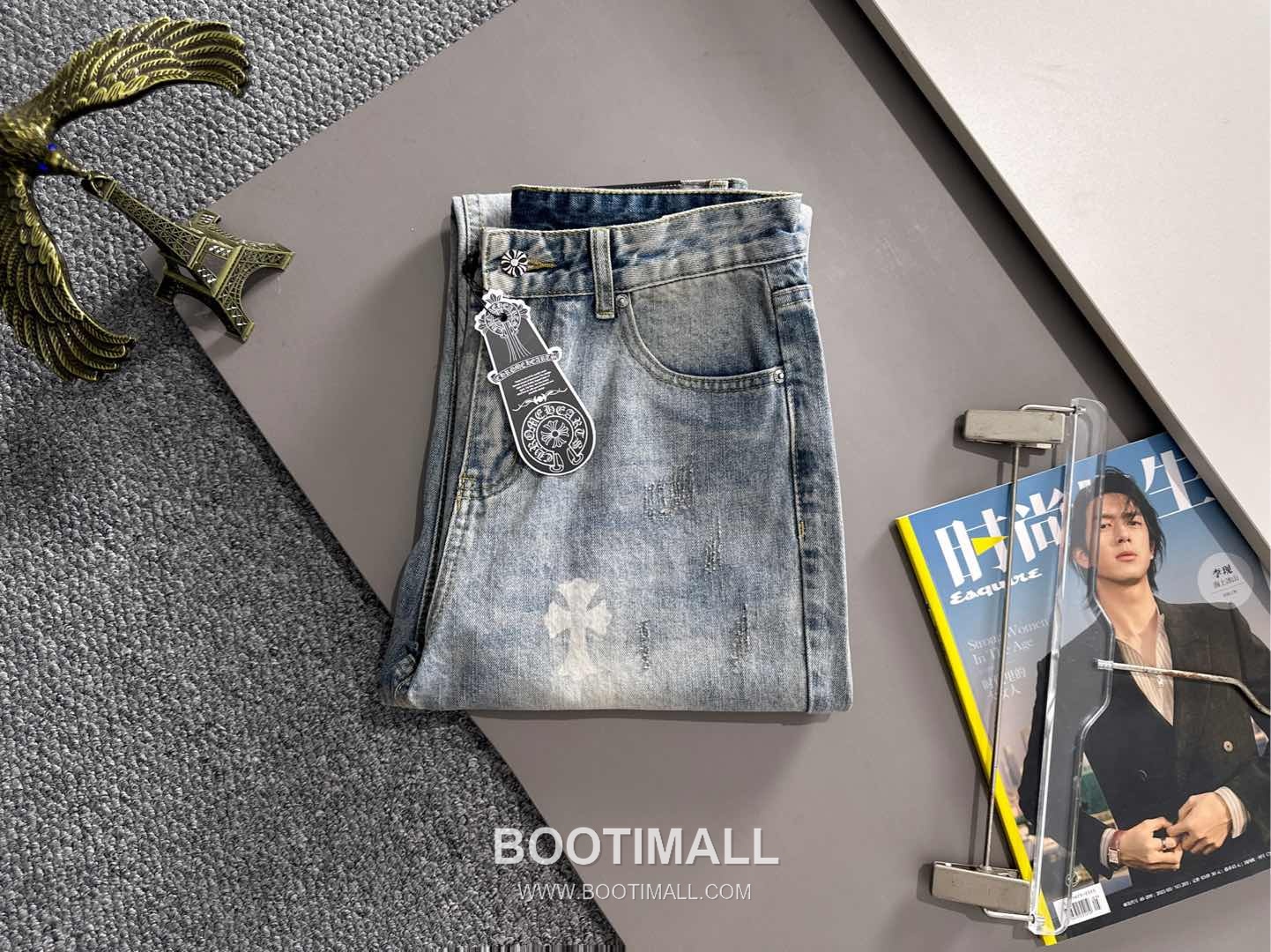 Chrome Hearts 2026 S/S Denim Straight Jeans 크롬하츠 2026SS 데님 스트레이트 진 팬츠 2