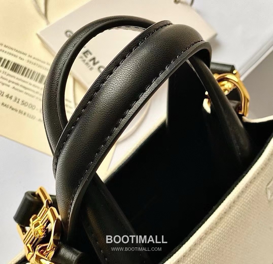 Givenchy Canvas Tote Bag with Waterproof Coated Fabric and Steel Hardware Vertical Mini Tote 지방시 방수 코팅 캔버스 스틸 하드웨어 버티컬 미니 토트백 299019 17cm 4