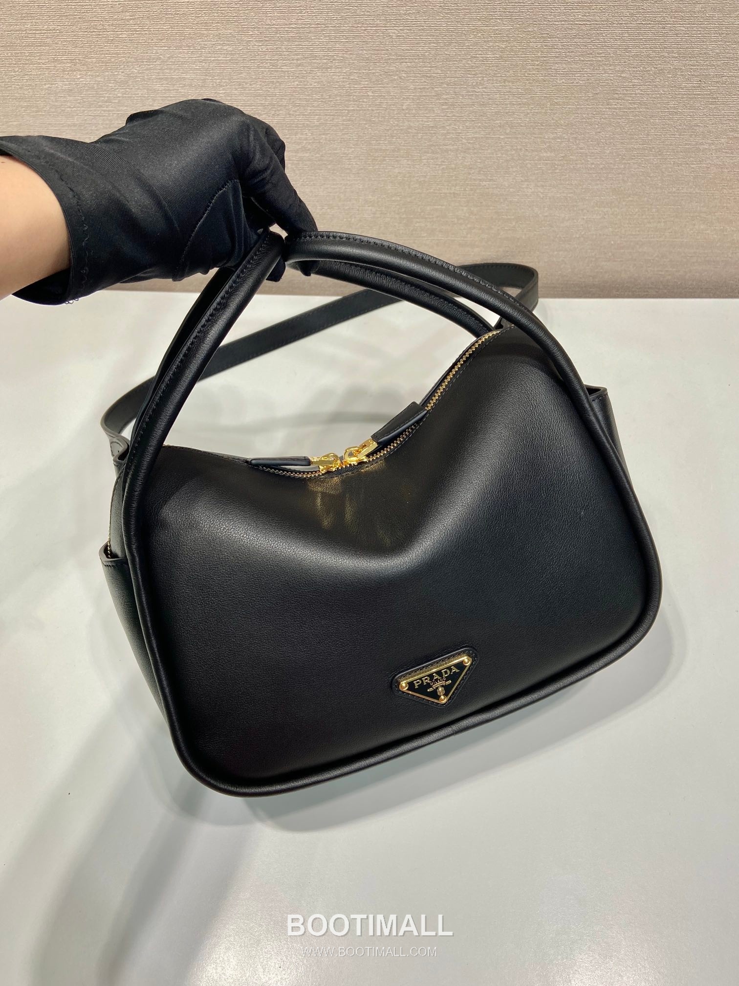 Prada Calfskin Tote Bag with Double Handle and Detachable Strap 프라다 카프스킨 더블 핸들 탈부착 스트랩 토트백 1BA451 25cm 3