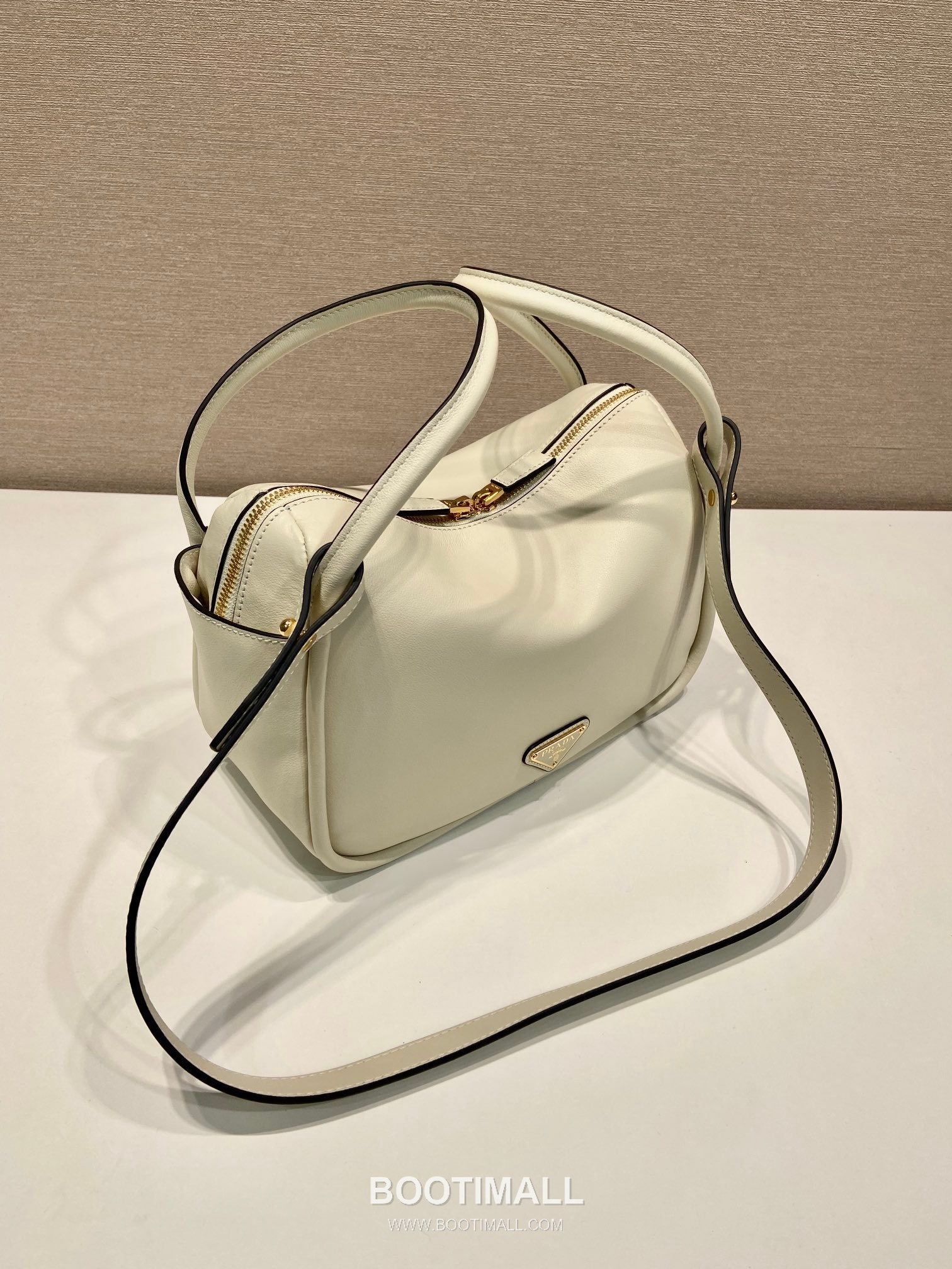 Prada Calfskin Tote Bag with Double Handle and Detachable Strap 프라다 카프스킨 더블 핸들 탈부착 스트랩 토트백 1BA451 25cm 3