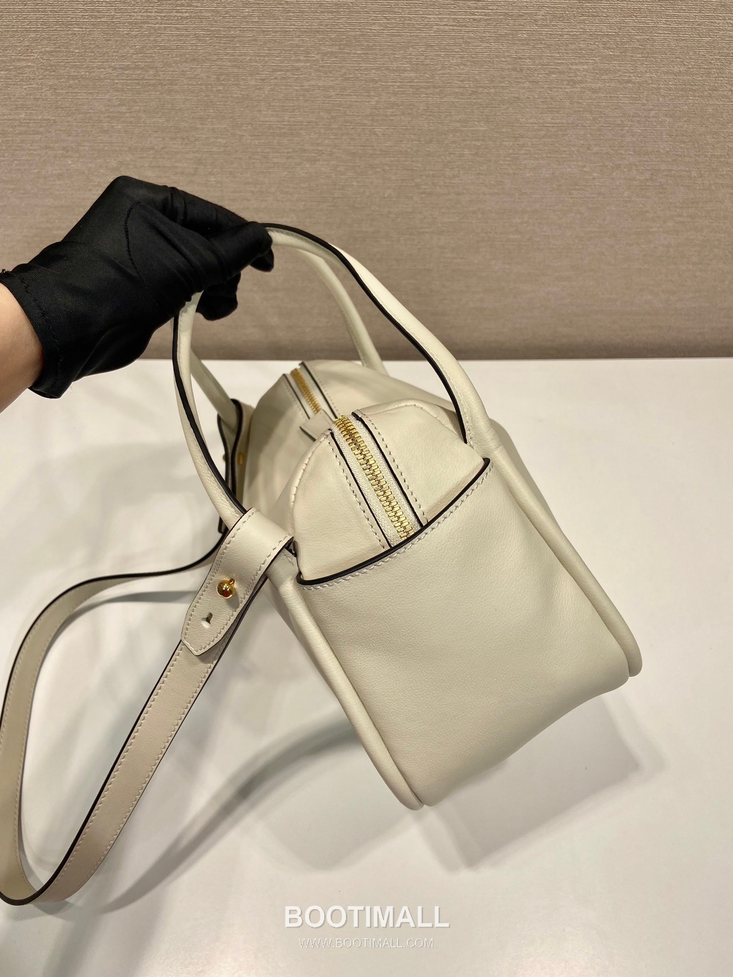 Prada Calfskin Tote Bag with Double Handle and Detachable Strap 프라다 카프스킨 더블 핸들 탈부착 스트랩 토트백 1BA451 25cm 6