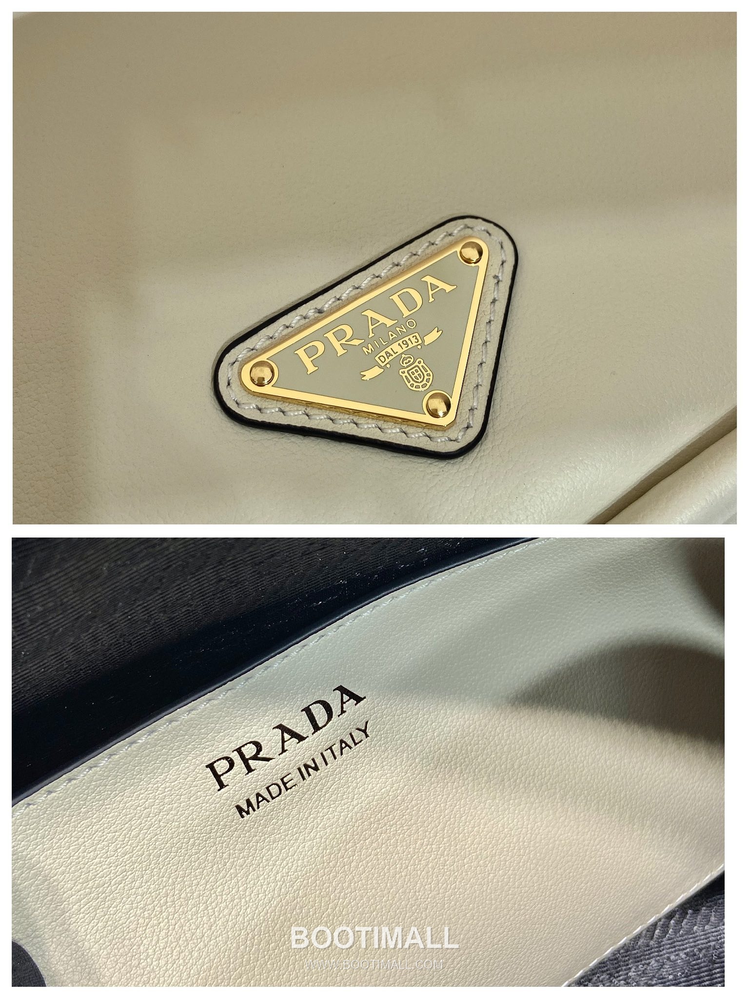 Prada Calfskin Tote Bag with Double Handle and Detachable Strap 프라다 카프스킨 더블 핸들 탈부착 스트랩 토트백 1BA451 25cm 9