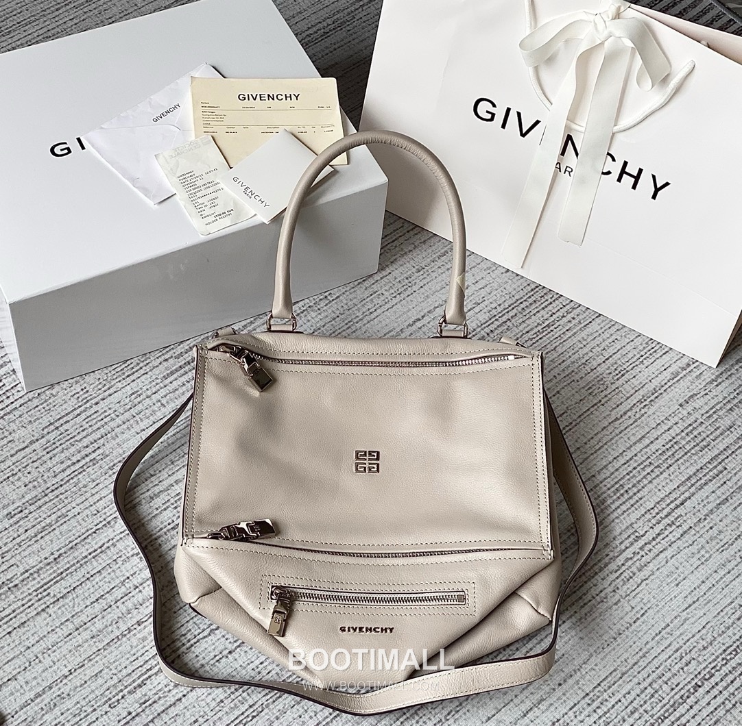 Givenchy Pandora Lambskin Crossbody Bag with Multi Compartment Zip Detail 지방시 판도라 램스킨 멀티 컴파트먼트 지퍼 크로스바디백 9918 32cm 1