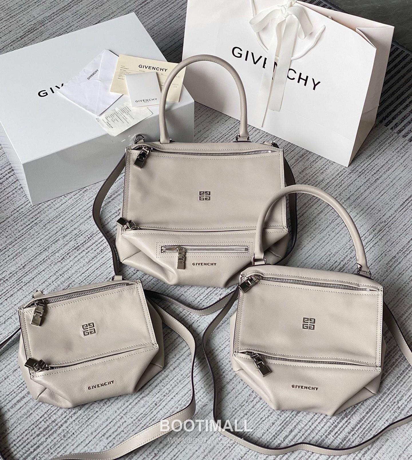 Givenchy Pandora Lambskin Crossbody Bag with Multi Compartment Zip Detail 지방시 판도라 램스킨 멀티 컴파트먼트 지퍼 크로스바디백 9918 32cm 10