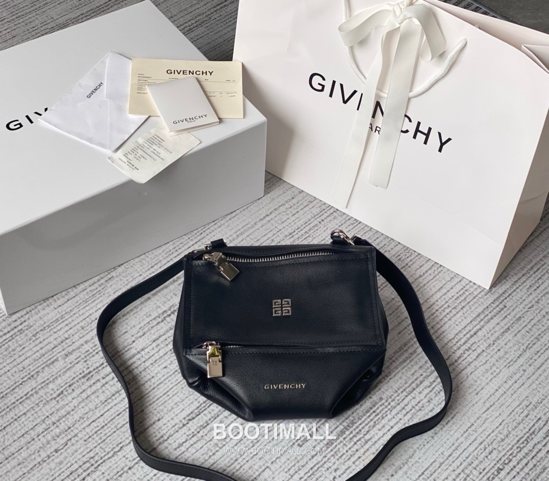Givenchy Pandora Lambskin Crossbody Bag with Multi Compartment Zip Detail 지방시 판도라 램스킨 멀티 컴파트먼트 지퍼 크로스바디백 9917 23cm 1