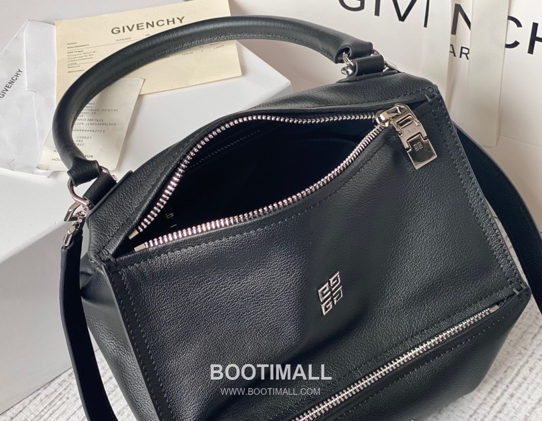 Givenchy Pandora Lambskin Crossbody Bag with Multi Compartment Zip Detail 지방시 판도라 램스킨 멀티 컴파트먼트 지퍼 크로스바디백 9919 28cm 5