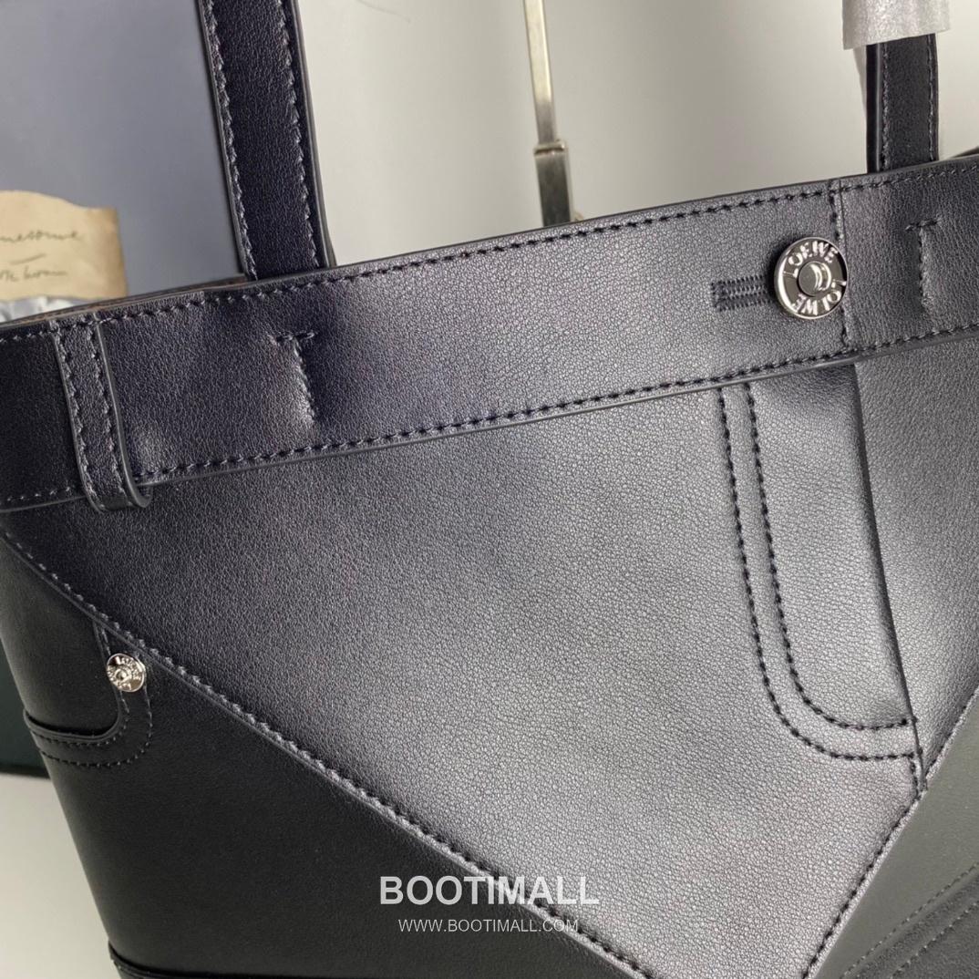 Loewe Panta Calfskin Foldable Tote Bag with Minimal Structure 로에베 판타 카프스킨 폴더블 토트백 미니멀 구조 브라운 2513 32cm 3