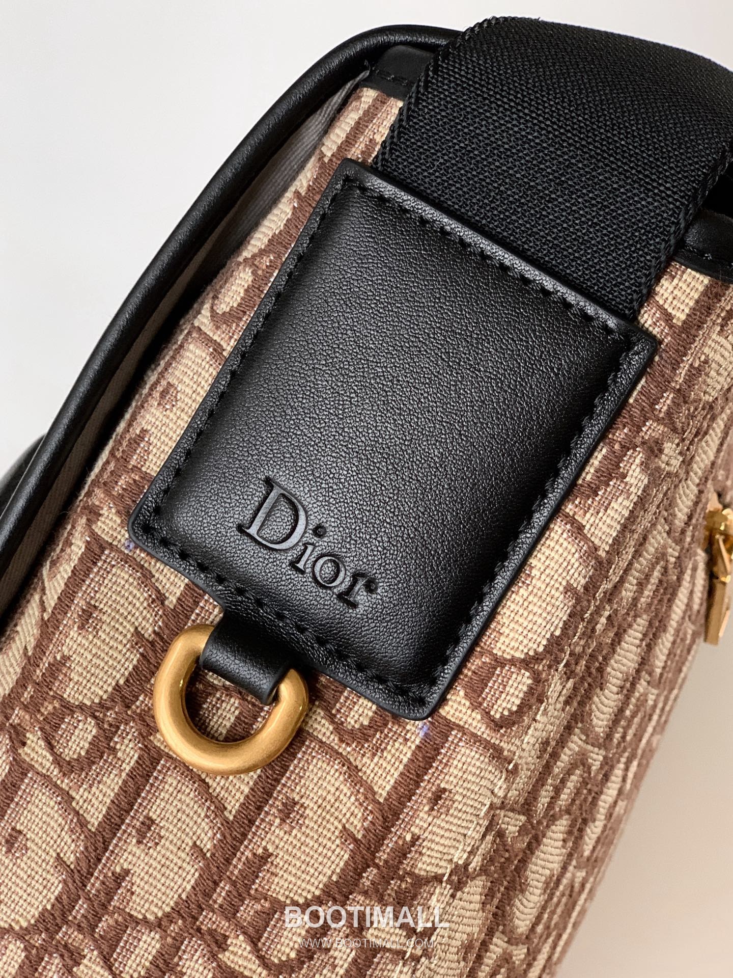 Dior Jett Oblique Canvas Messenger Bag with CD Buckle Flap 디올 제트 오블리크 캔버스 CD 버클 플랩 메신저백 블랙 1DBPO458YUS 27cm 7