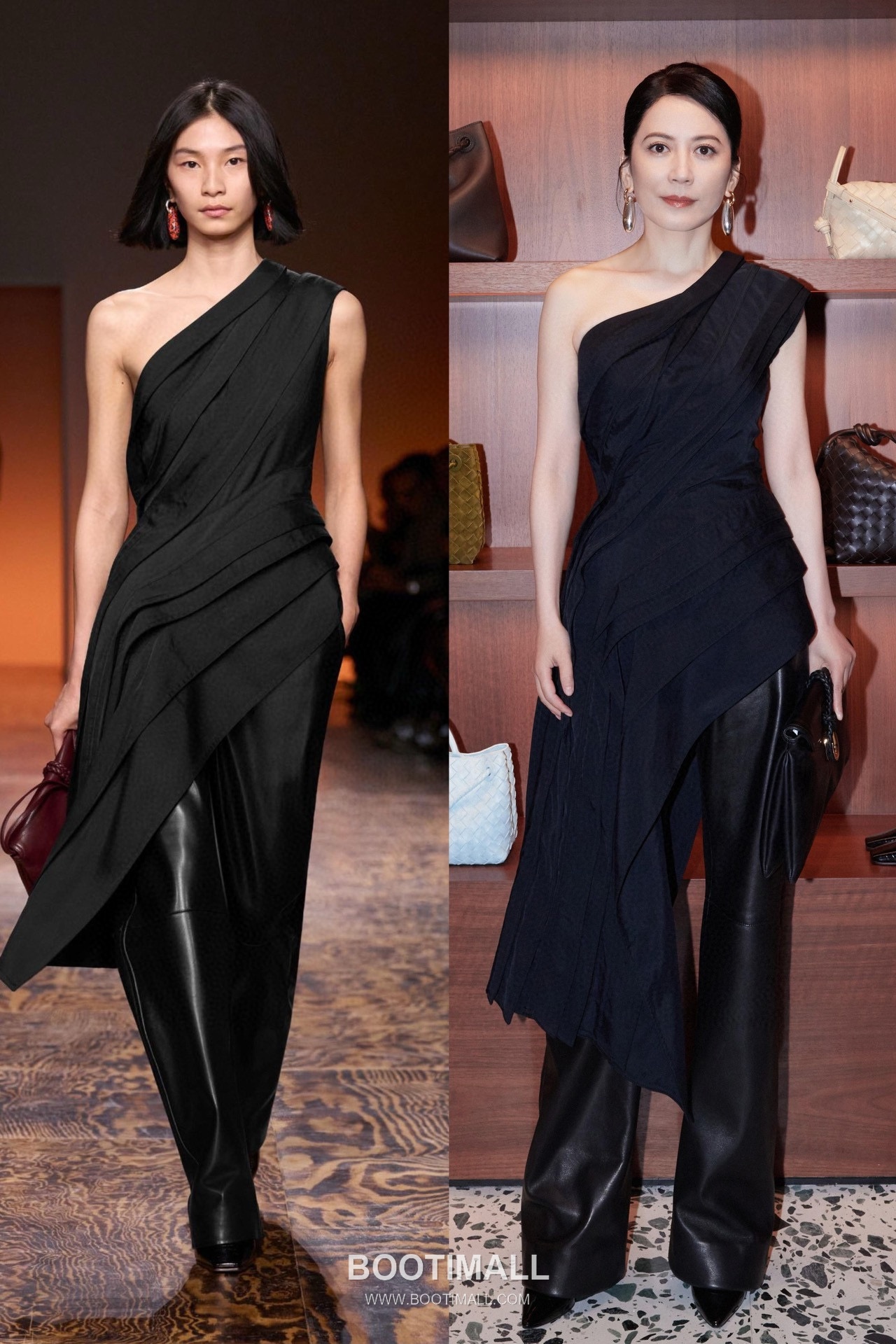 Bottega Veneta Liberta Smooth Calfskin Leather Logo Shoulder Bag 보테가베네타 리베르타 스무스 카프스킨 레더 로고 숄더백 30cm 5