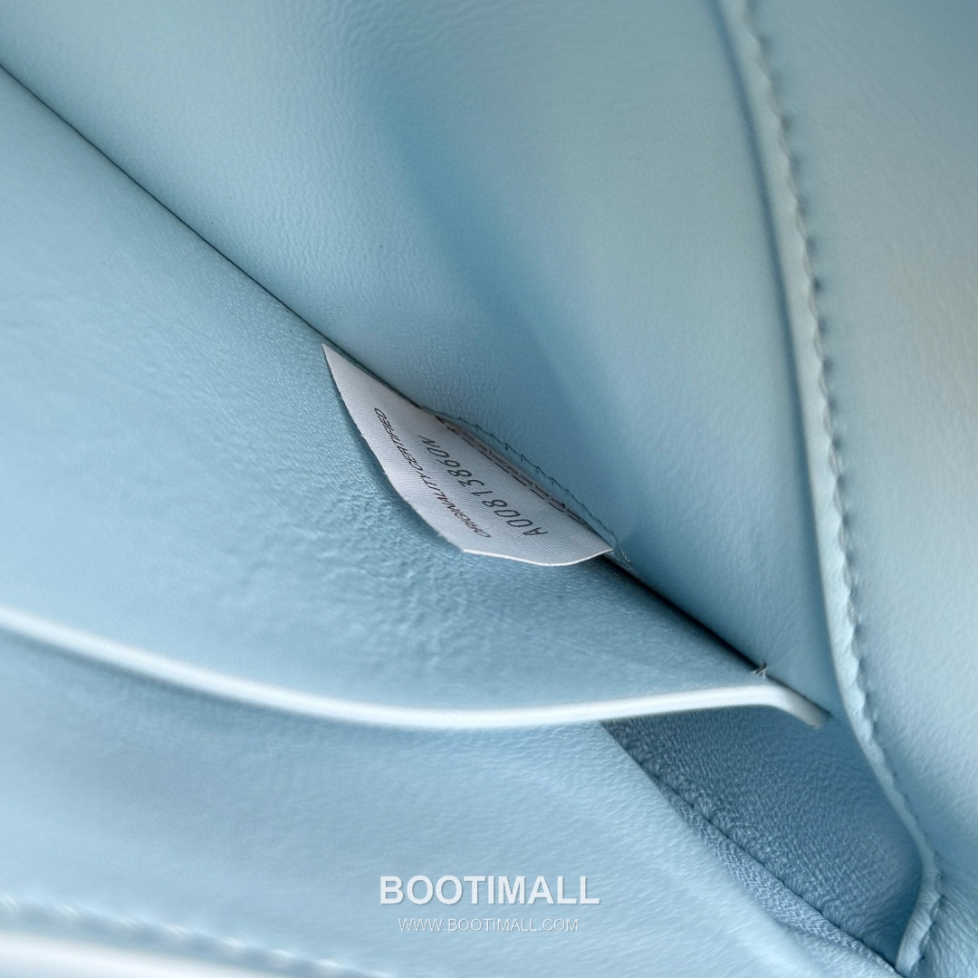 Bottega Veneta Knot Lock Lambskin Leather Black Top Handle Shoulder Bag 보테가베네타 노트락 램스킨 레더 블랙 탑핸들 숄더백 20191180 25cm 6