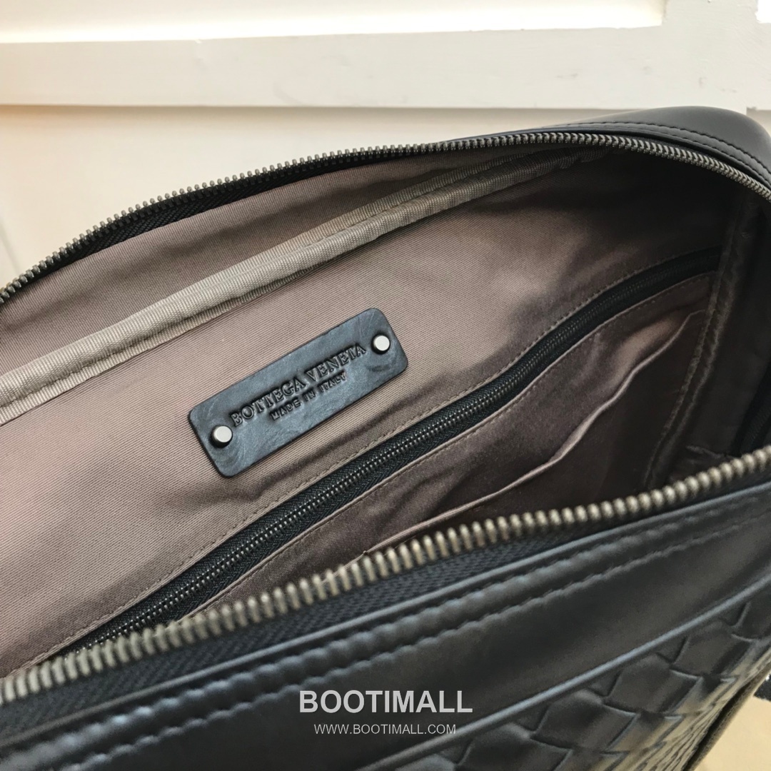 Bottega Veneta Calfskin Leather Black Top Handle Briefcase Bag 보테가베네타 카프스킨 레더 블랙 탑핸들 브리프케이스백 20191700 35cm 8