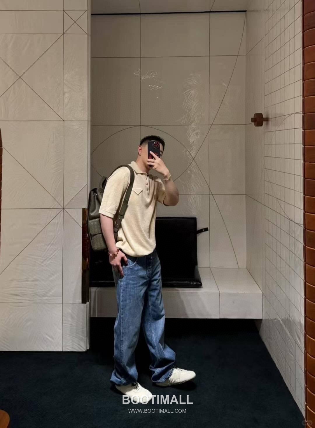 Bottega Veneta Back To School Calfskin Leather Black Flap Pocket Backpack 보테가베네타 백투스쿨 카프스킨 레더 블랙 플랩 포켓 백팩 20192180 39cm 6