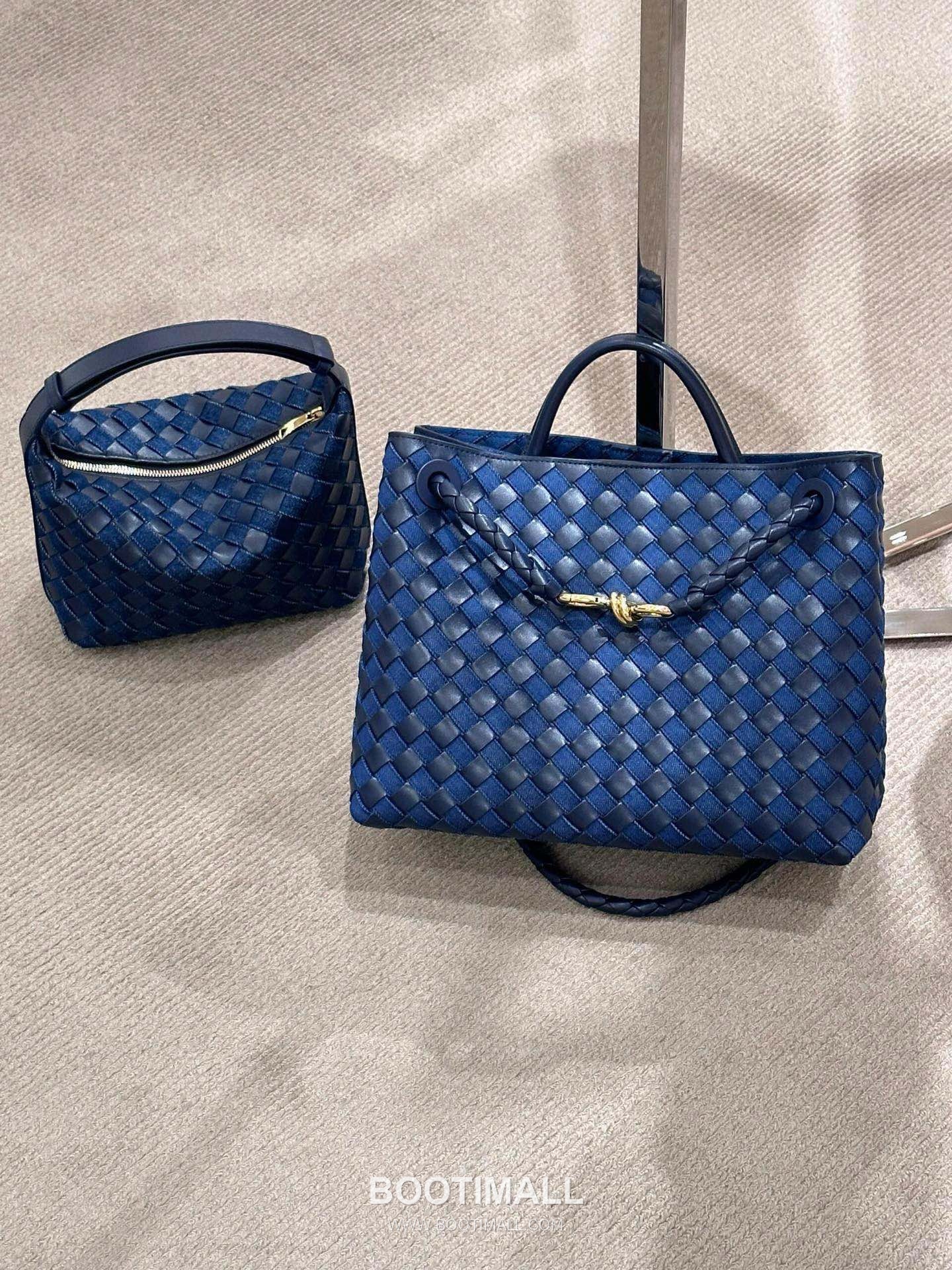 Bottega Veneta Andiamo Lambskin Leather Black Bow Hardware Top Handle Shoulder Bag 보테가베네타 안디아모 램스킨 레더 블랙 보우 하드웨어 탑핸들 숄더백 20191480 25cm 3