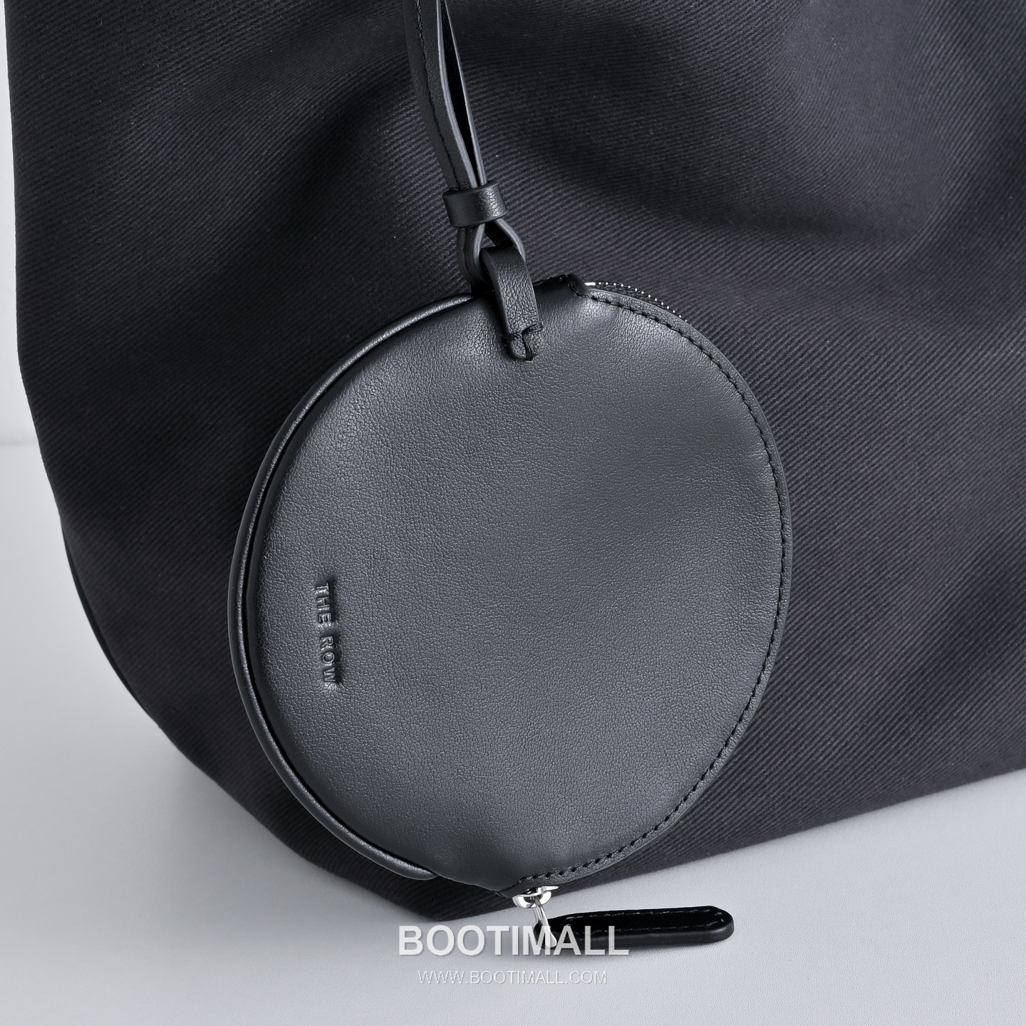 The Row Park Twill Cotton Canvas Tote Bag with Calfskin Trim Detail 더로우 파크 트윌 코튼 캔버스 카프스킨 트림 토트백 36cm 8