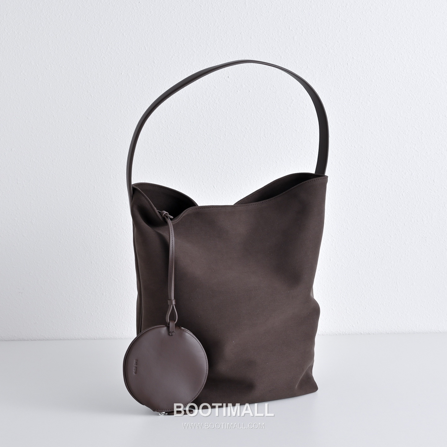 The Row Park Twill Cotton Canvas Tote Bag with Calfskin Trim Detail 더로우 파크 트윌 코튼 캔버스 카프스킨 트림 토트백 36cm 2