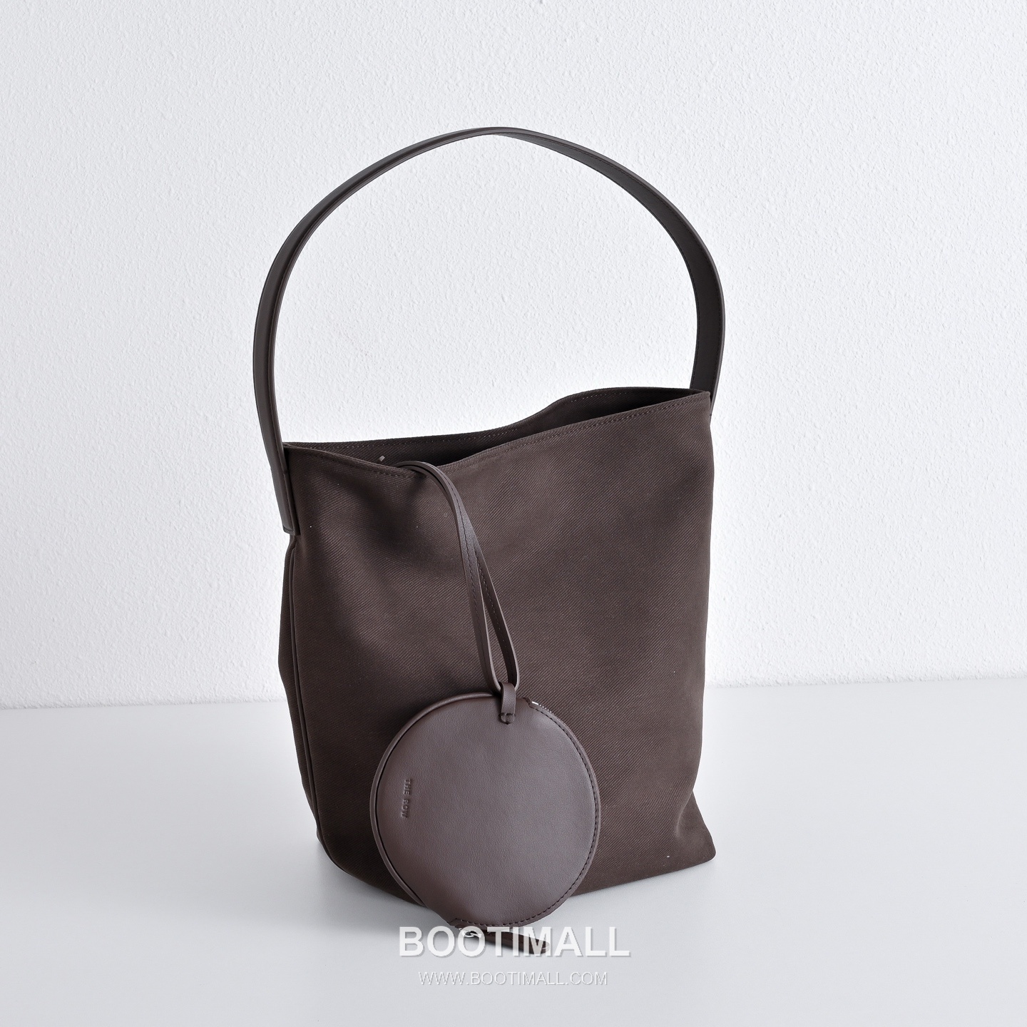 The Row Park Twill Cotton Canvas Tote Bag with Calfskin Trim Detail 더로우 파크 트윌 코튼 캔버스 카프스킨 트림 토트백 28cm 2