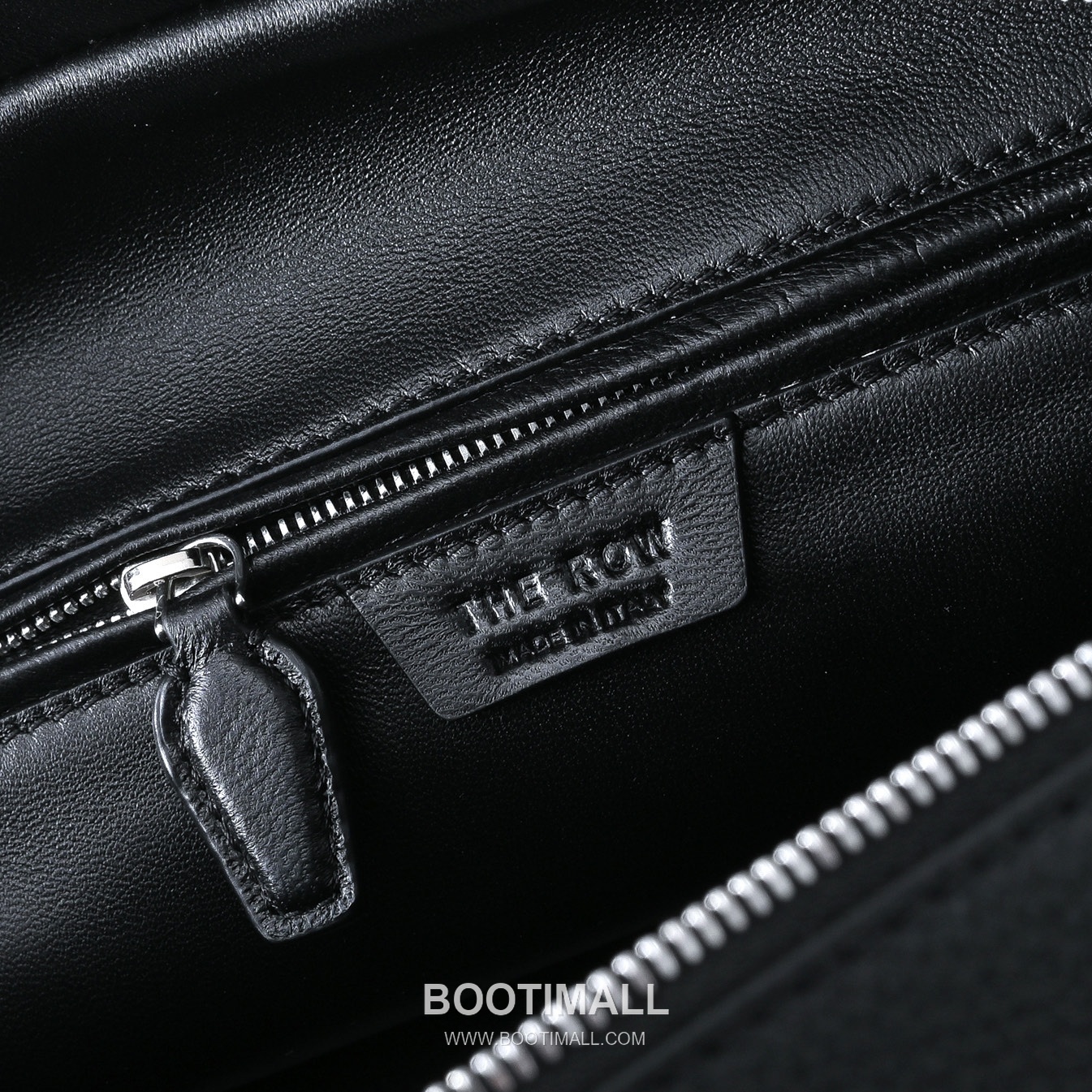 The Row EW India Calfskin Bowling Bag with Zip Closure Detail 더로우 EW 인디아 카프스킨 지퍼 클로저 보울링 숄더백 34cm 8