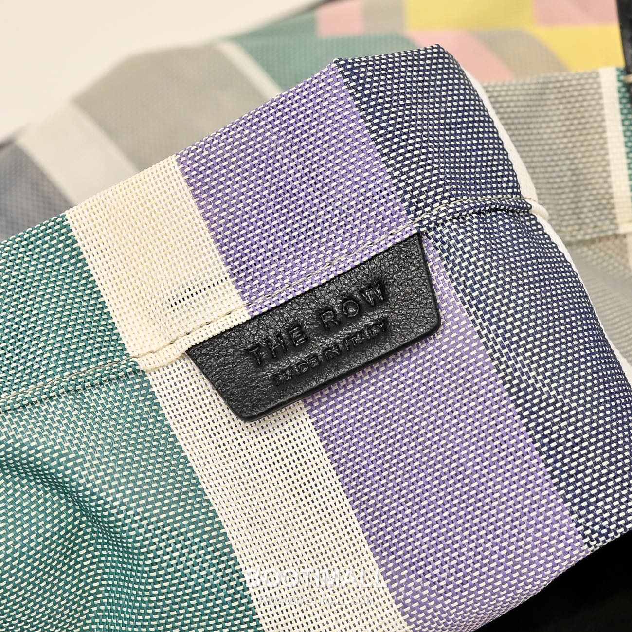 The Row PVC PET Tote Bag with Lambskin Strap Detail 더로우 PVC PET 램스킨 스트랩 토트백 48cm 6