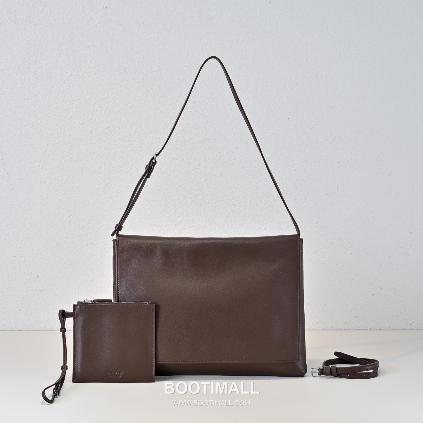 The Row Nan Lambskin Shoulder Bag with Flap Detail 더로우 난 램스킨 플랩 숄더 크로스백 31cm 1