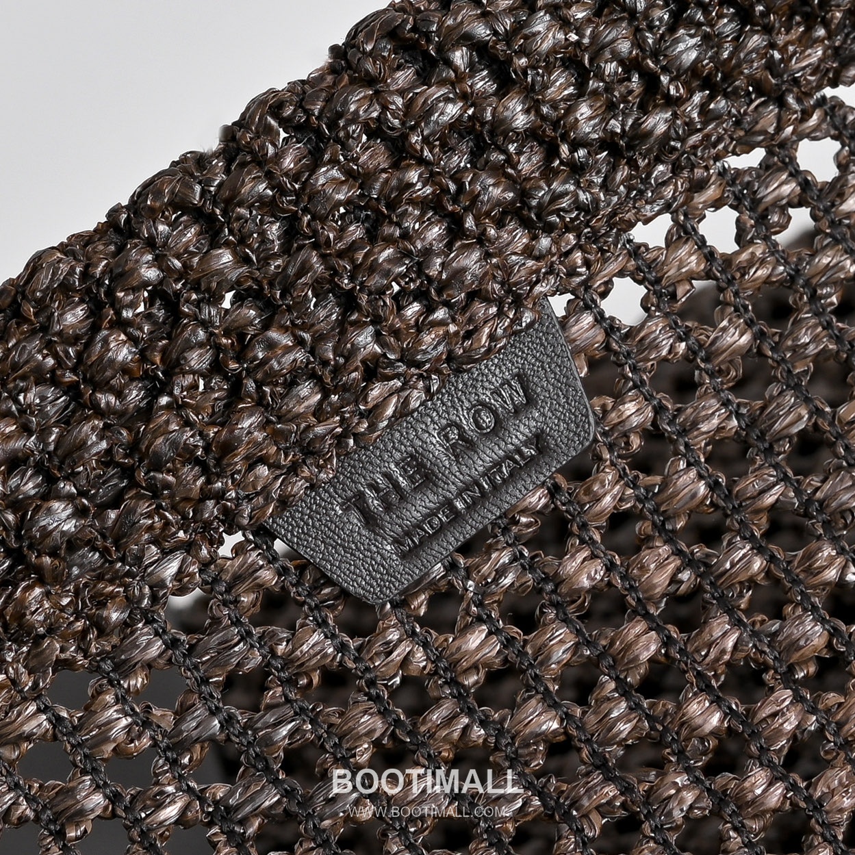 The Row Raffia Straw Tote Bag with Lambskin Trim Detail 더로우 라피아 스트로 램스킨 트림 토트백 54cm 9