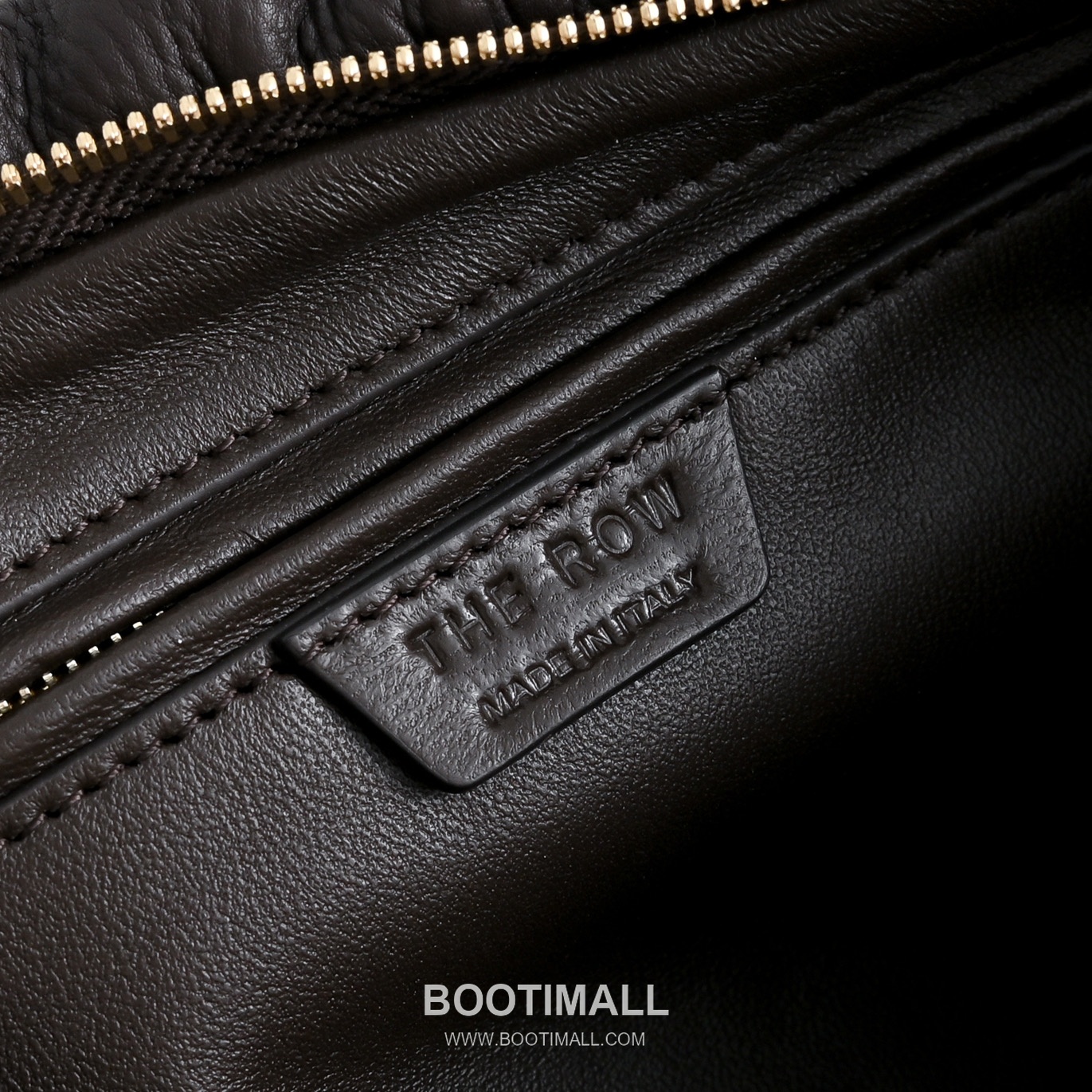 The Row Bourse Calfskin Shoulder Bag with Zip Closure Detail 더로우 부르스 카프스킨 지퍼 클로저 숄더백 34cm 5