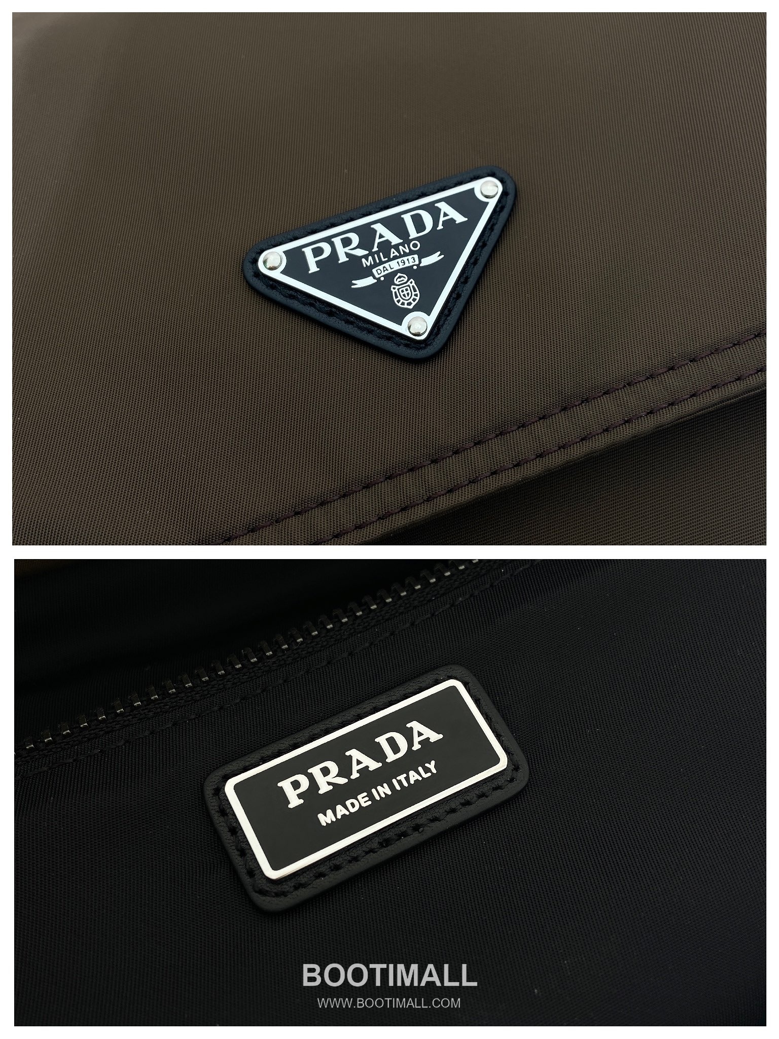 Prada Explore Re-Nylon Leather Travel Bag with Flap Multi Pocket Detail 프라다 익스플로어 리나일론 레더 플랩 멀티포켓 더플 토트백 2VD082 42cm 9