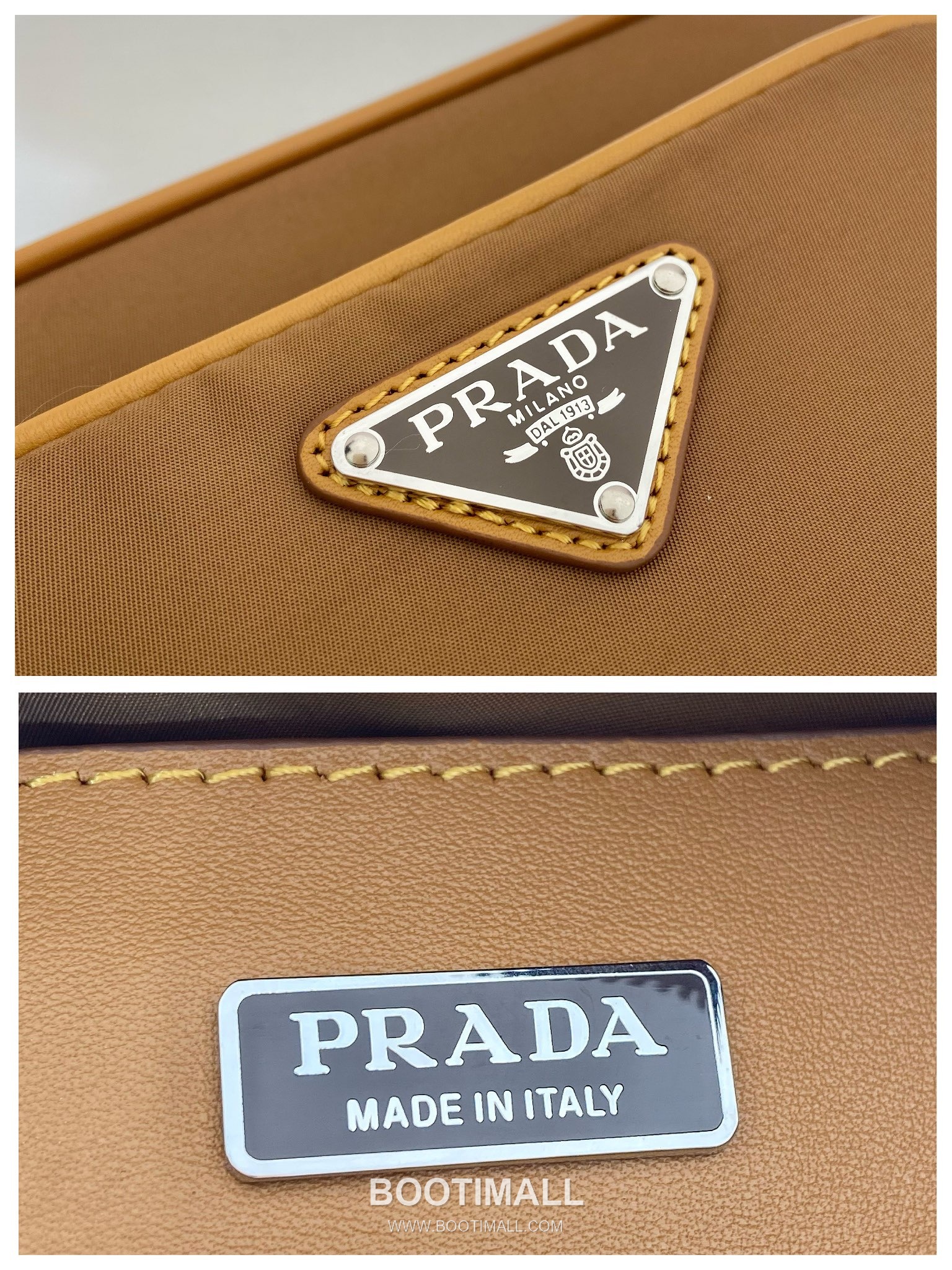 Prada Re-Nylon Saffiano Calfskin Crossbody Bag with Zip Pocket Mini Pouch Detail 프라다 리나일론 사피아노 카프스킨 지퍼 포켓 미니 파우치 크로스백 2VH172 18cm 9