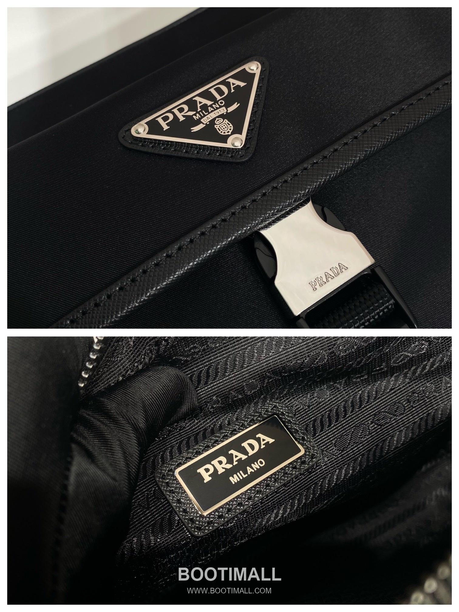 Prada Re-Nylon Crossbody Bag with Triangle Logo Flap Pocket Detail 프라다 리나일론 트라이앵글 로고 플랩 포켓 크로스백 2VH133B 22cm 9