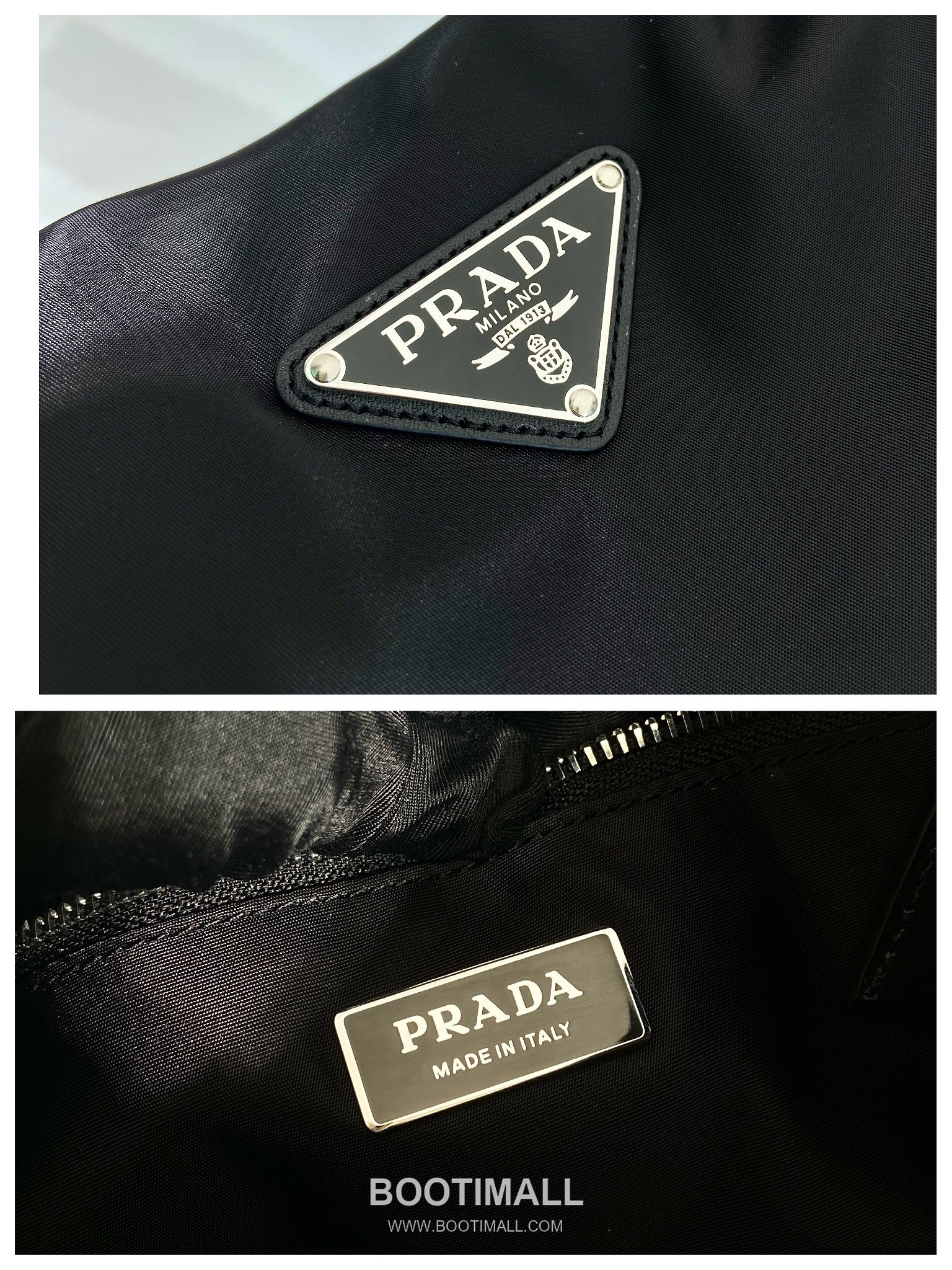 Prada Re-Nylon Tote Bag with Dual Handle and Magnetic Closure 프라다 리나일론 더블 핸들 마그네틱 토트백 1BG449 38cm 9