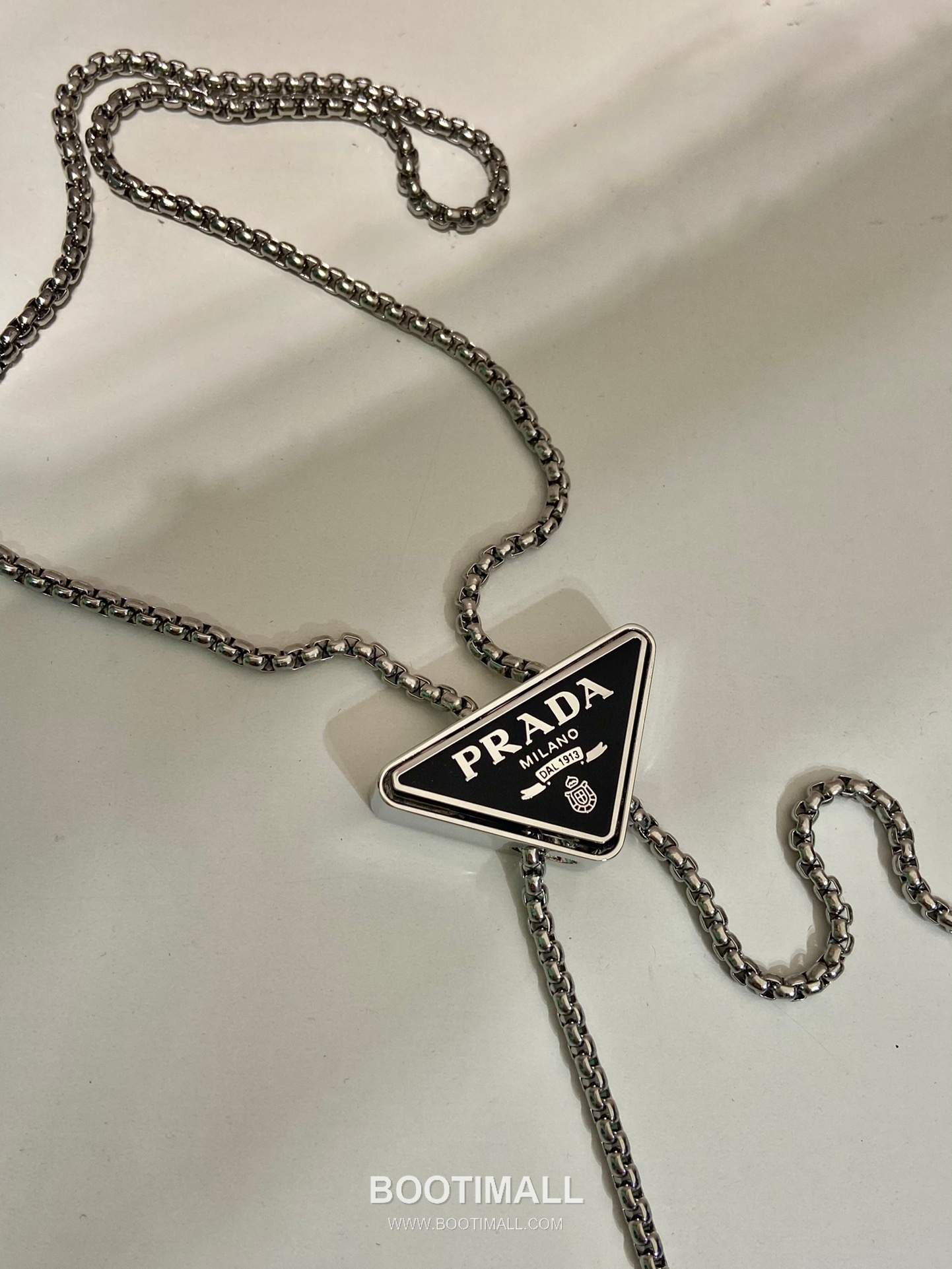 Prada Crystal Duchesse Card Holder Mini Bag with Chain Strap and Logo Detail 프라다 크리스탈 듀체스 체인 스트랩 카드홀더 미니백 1MR024 11.5cm 7