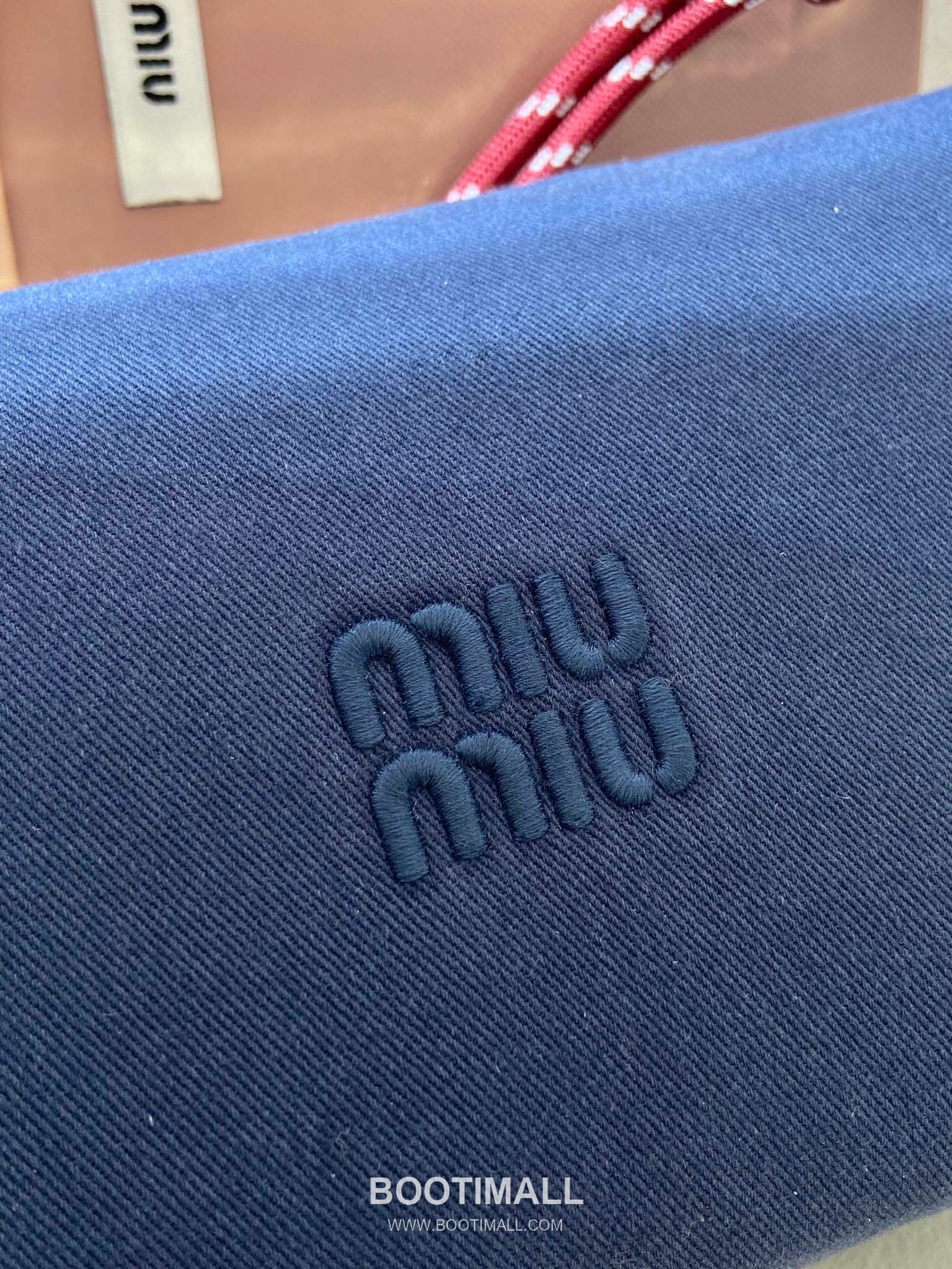 Prada Fabric Vanity Case Bag with Embroidered Logo and Wrist Strap 프라다 패브릭 자수 로고 손목 스트랩 바니티 케이스백 5NE841 18.5cm 7